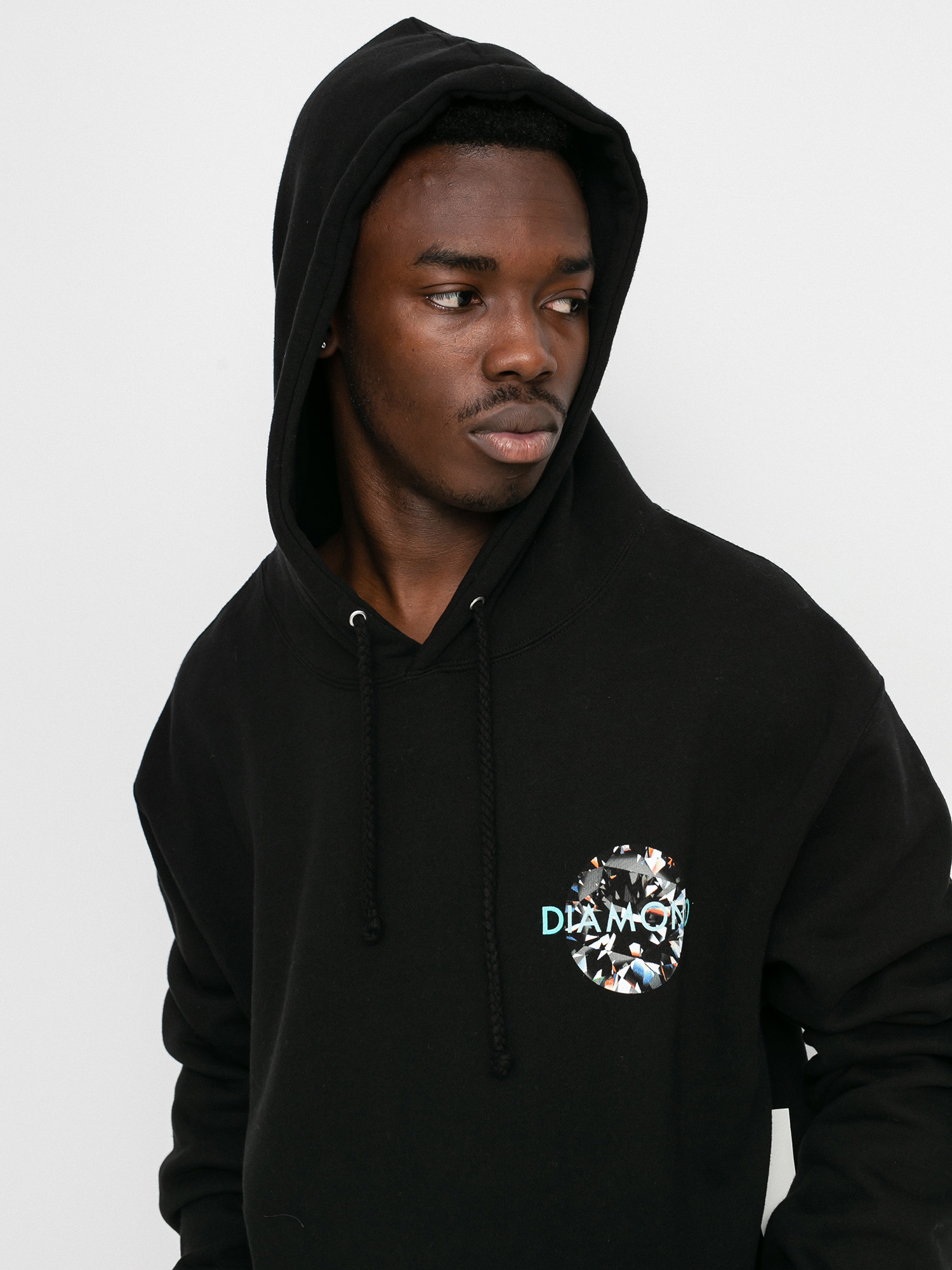 Bluza z kapturem Diamond Supply Co. Clarity HD (black)