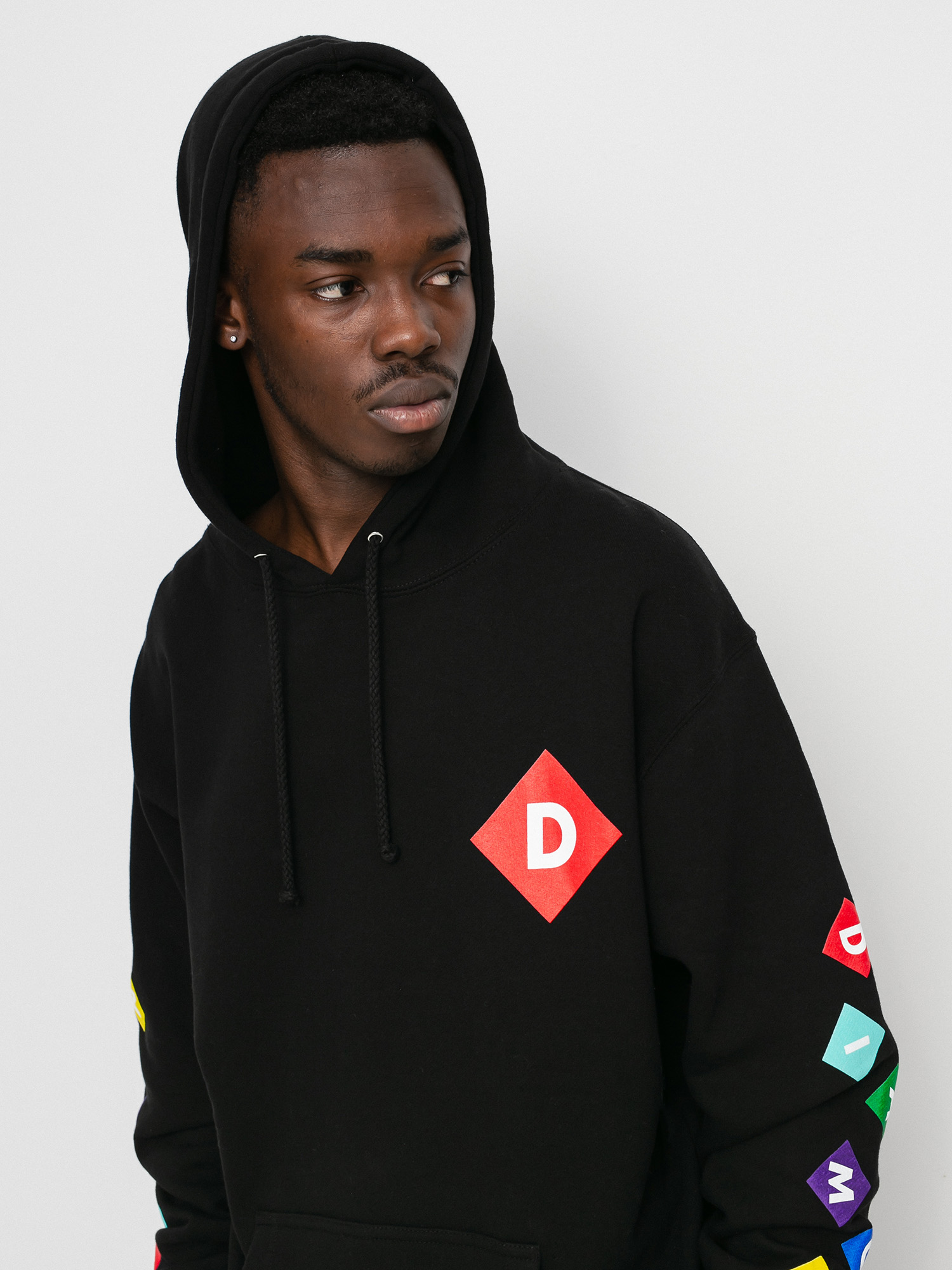 Bluza z kapturem Diamond Supply Co. Primary HD (black)