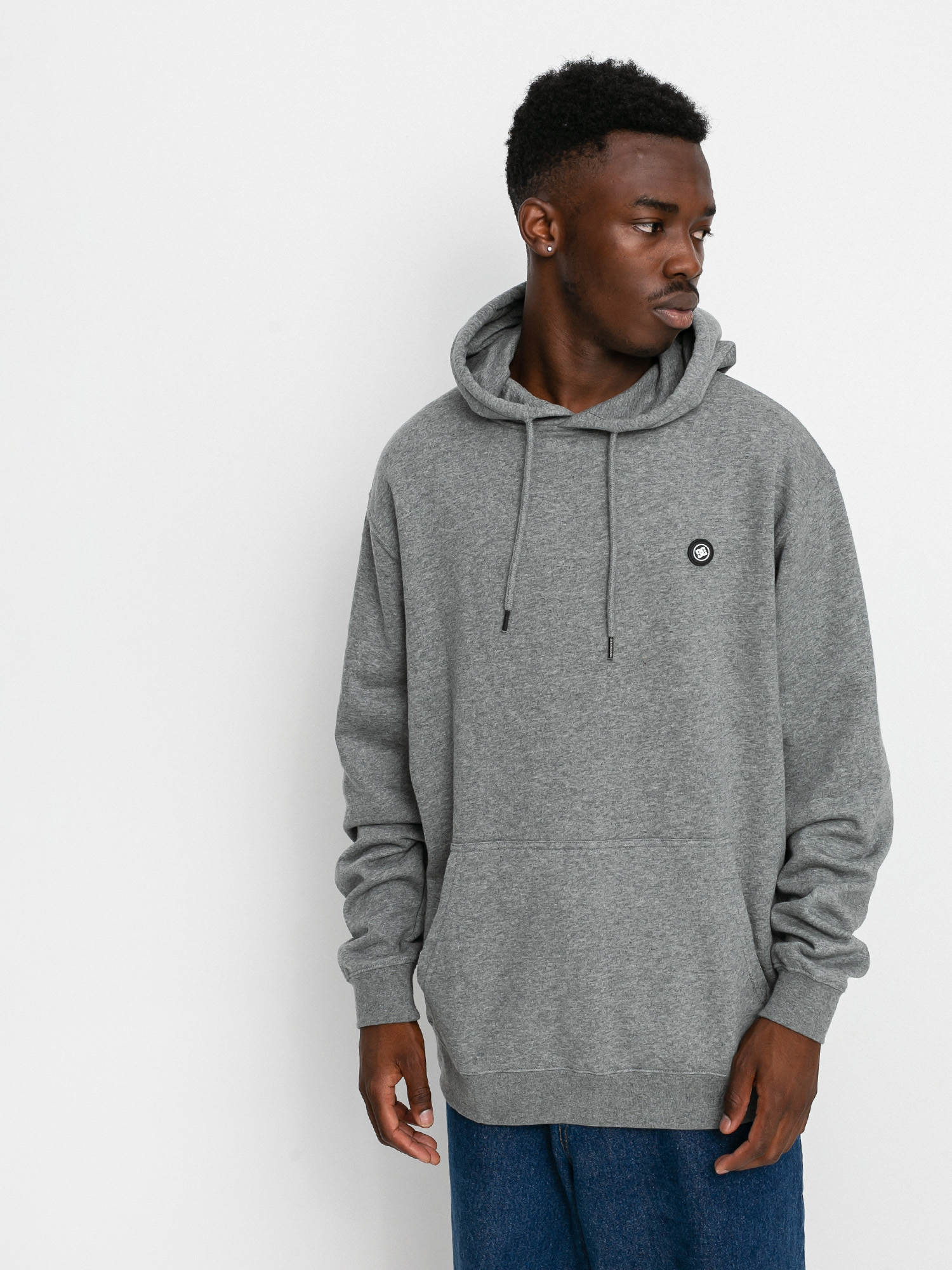 Bluza z kapturem DC Riot Franchise HD (medium grey heather)