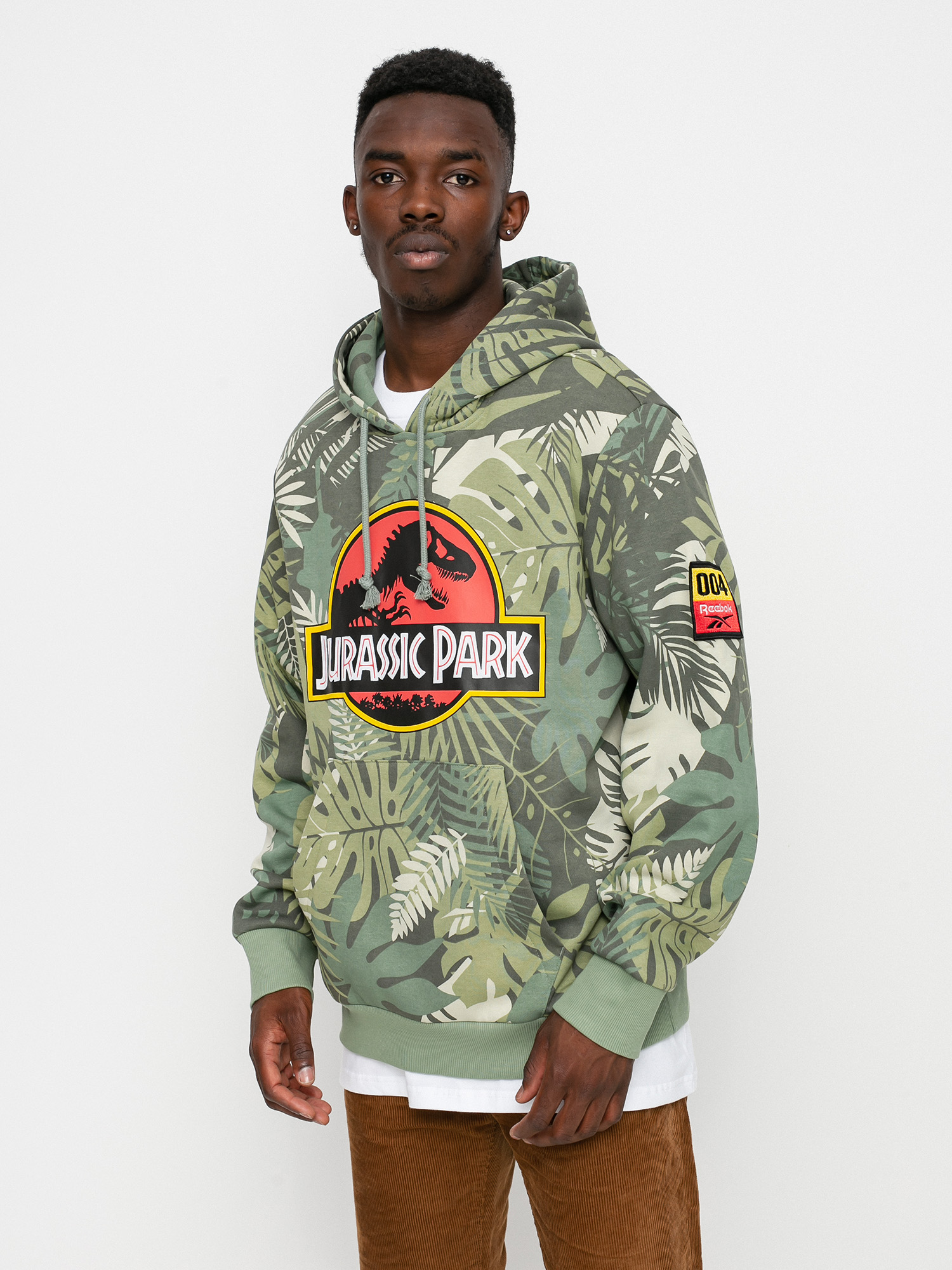 Bluza z kapturem Reebok X Jurassic Park HD (vingrn)