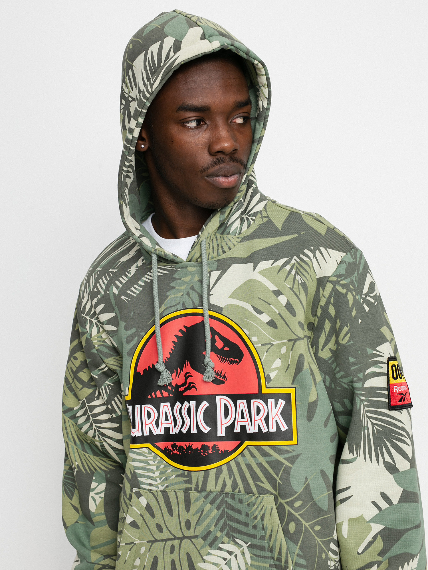 Bluza z kapturem Reebok X Jurassic Park HD (vingrn)