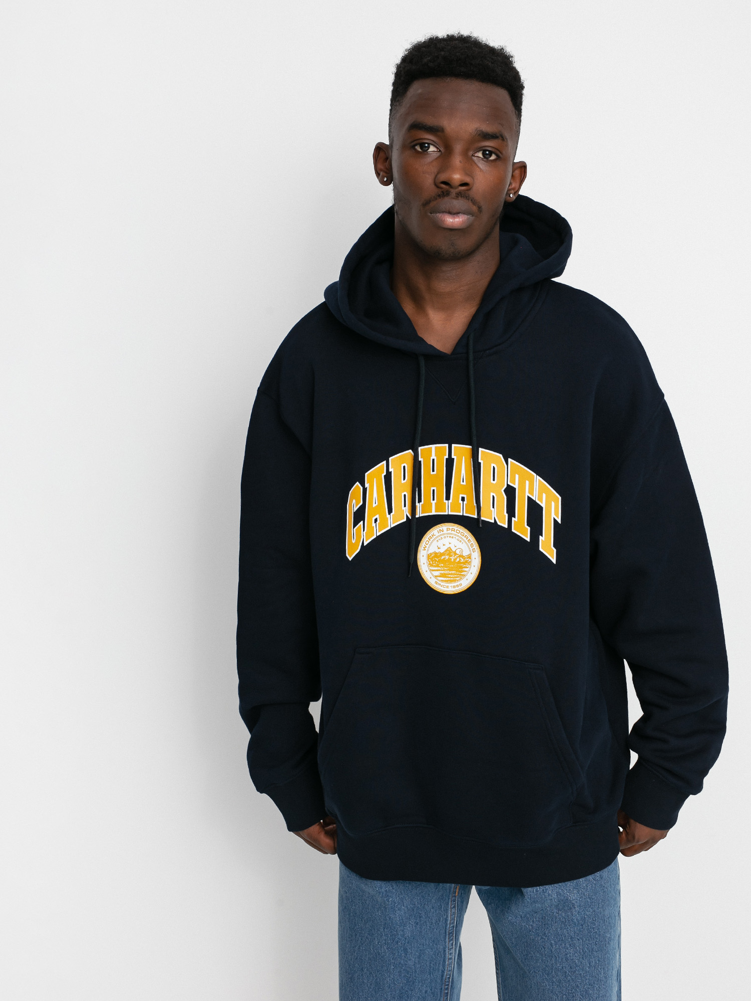 Bluza z kapturem Carhartt WIP Berkeley HD (astro)