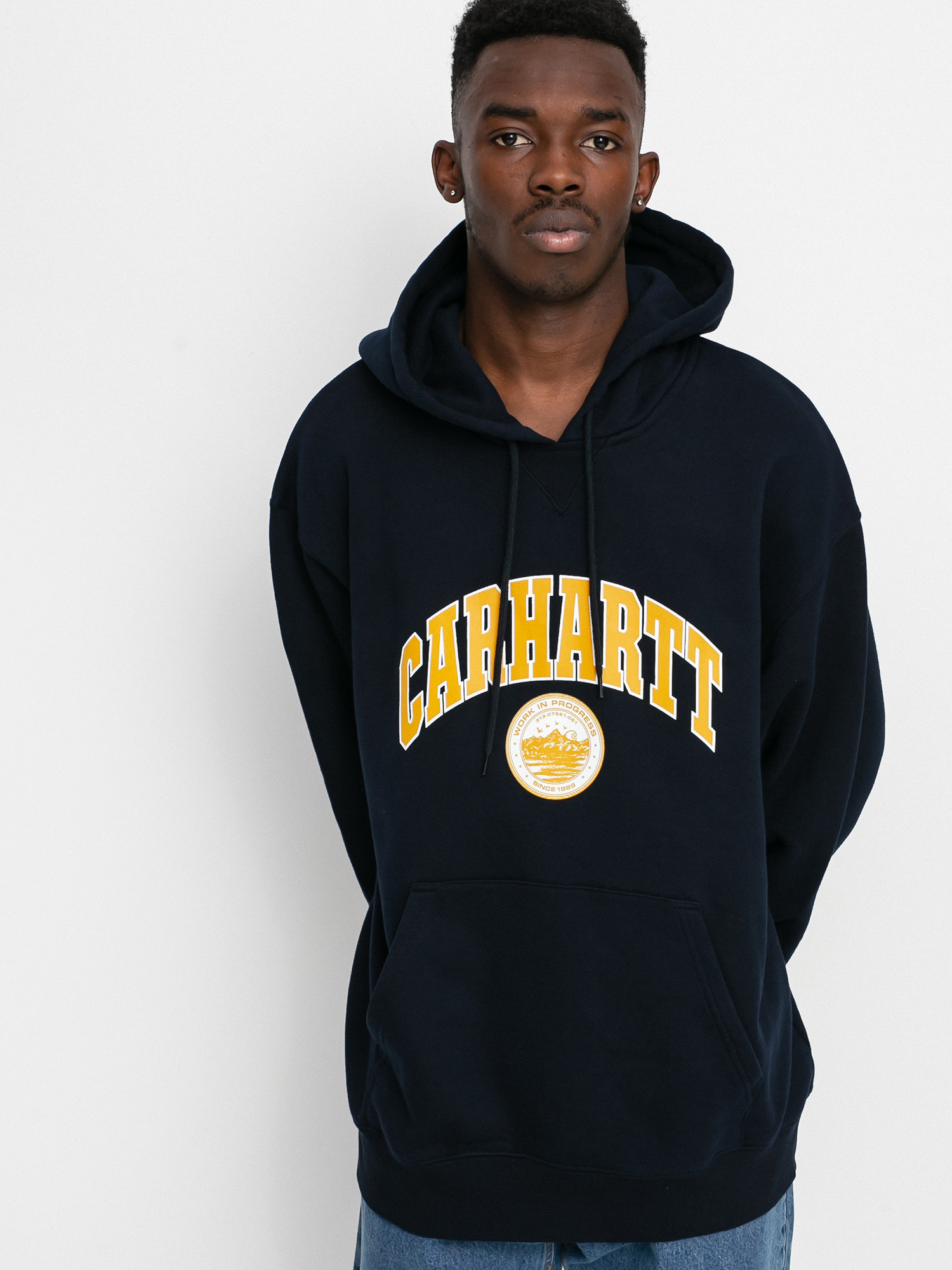 Bluza z kapturem Carhartt WIP Berkeley HD (astro)