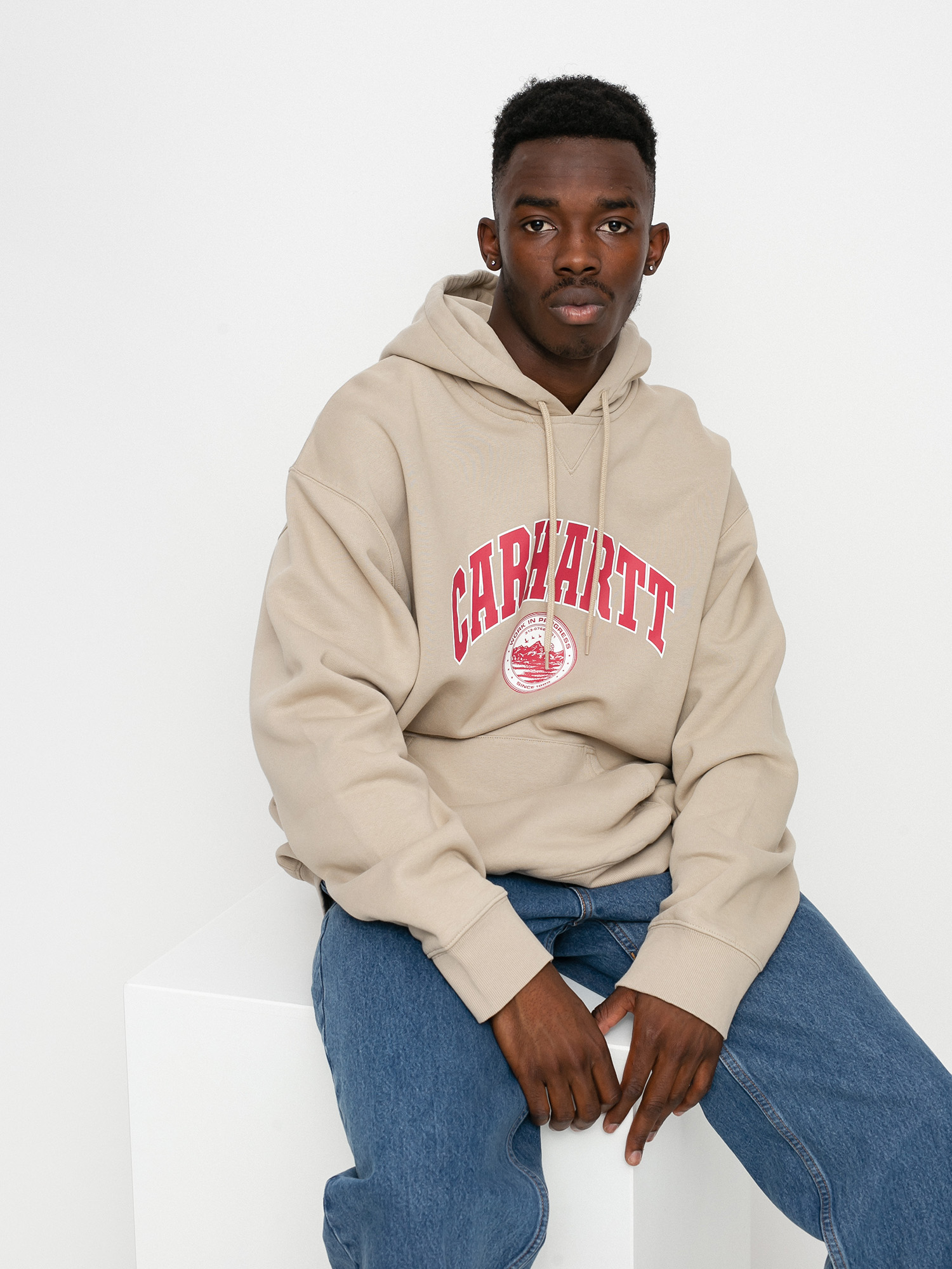 Bluza z kapturem Carhartt WIP Berkeley HD (wall)