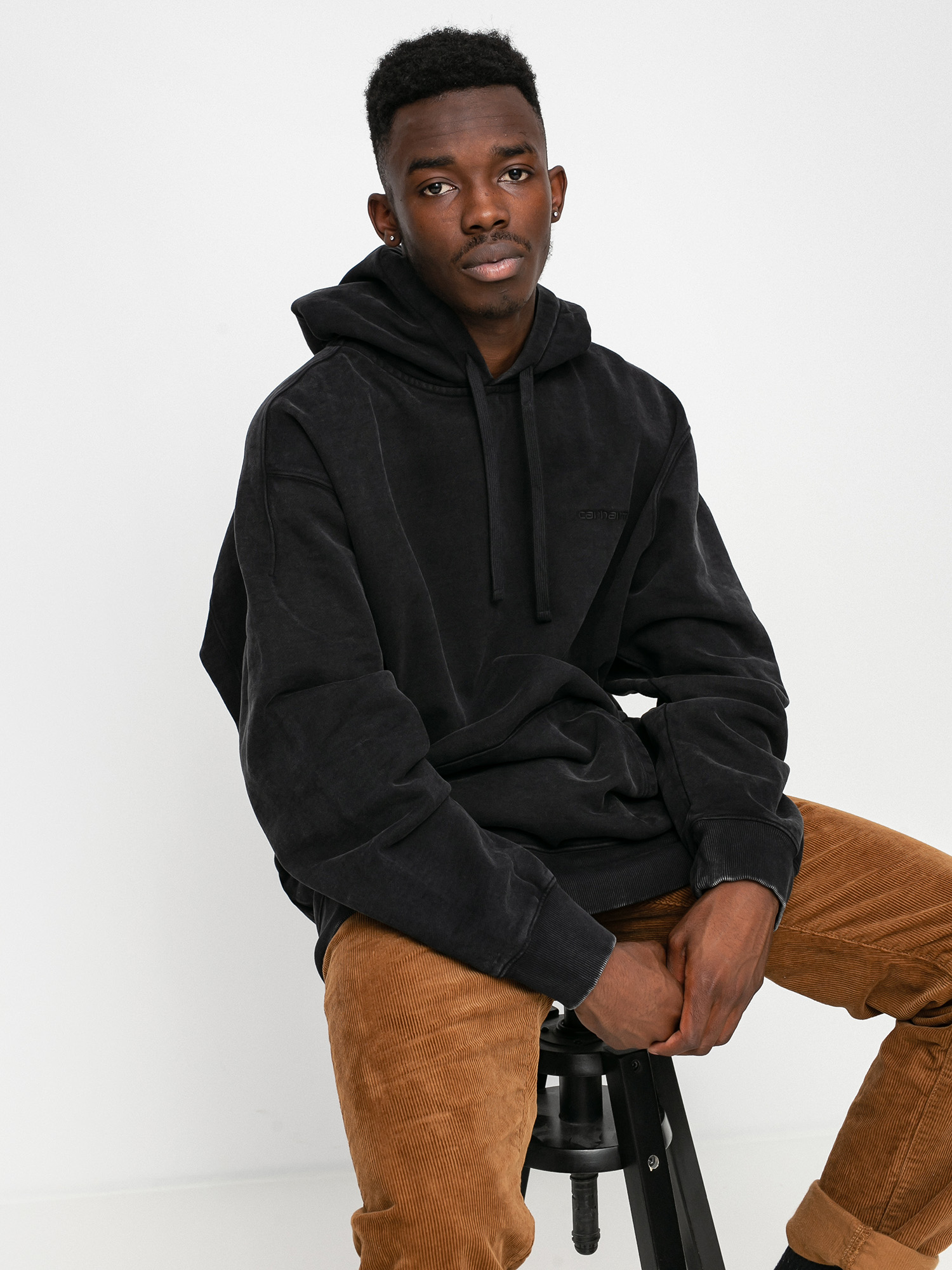 Bluza z kapturem Carhartt WIP Ashfield HD (black)