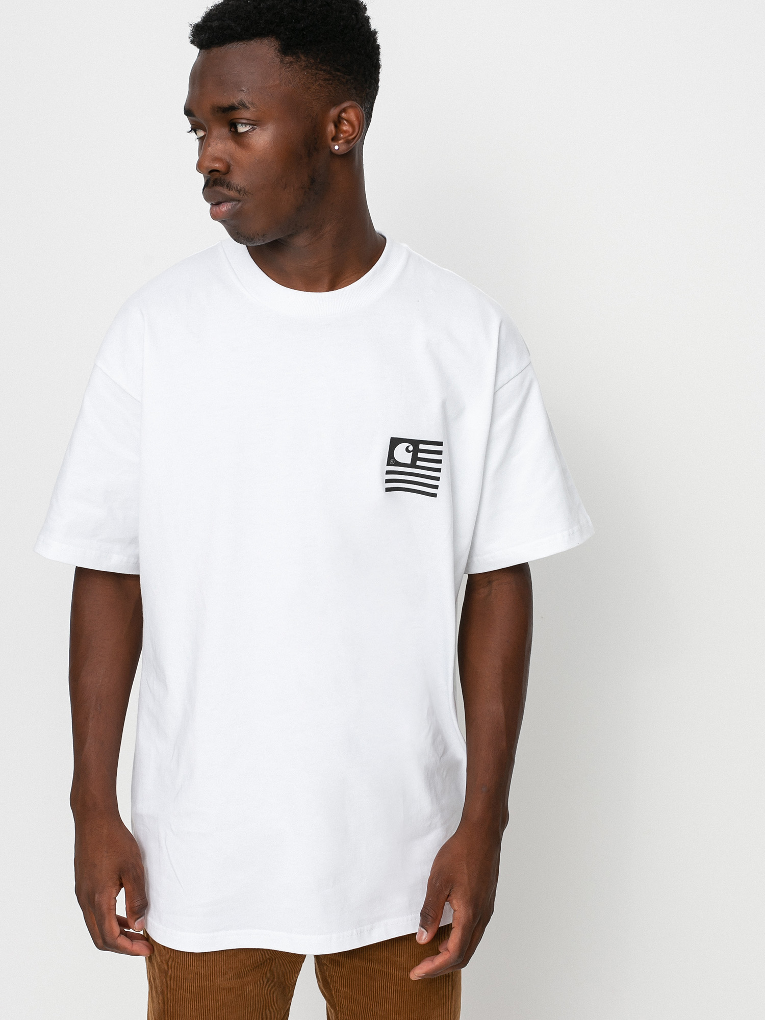 T-shirt Carhartt WIP Fade State (white/black)