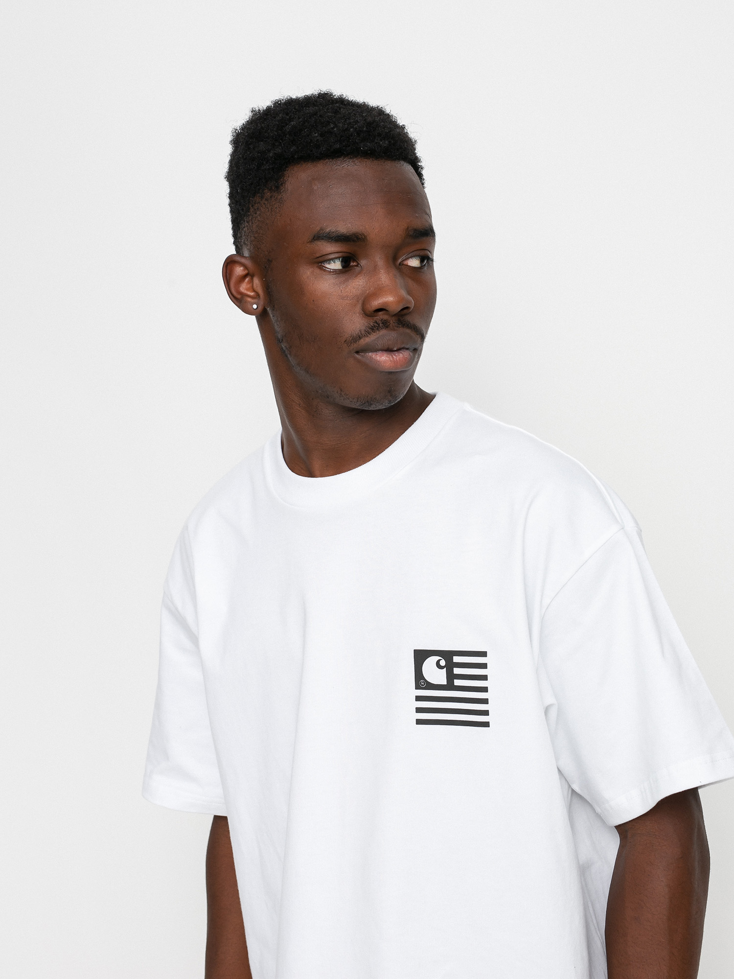 T-shirt Carhartt WIP Fade State (white/black)