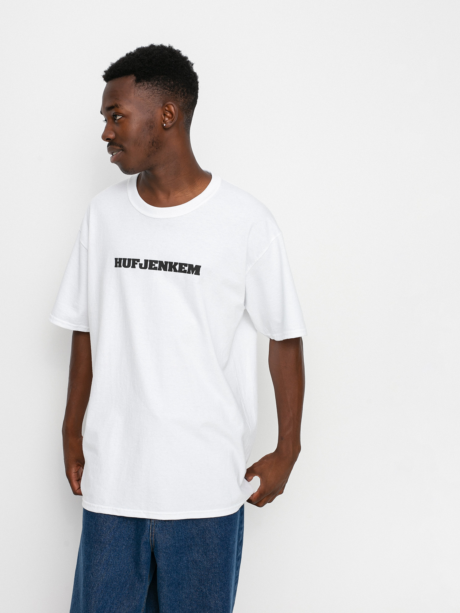 T-shirt HUF x JENKEM Classic (white)