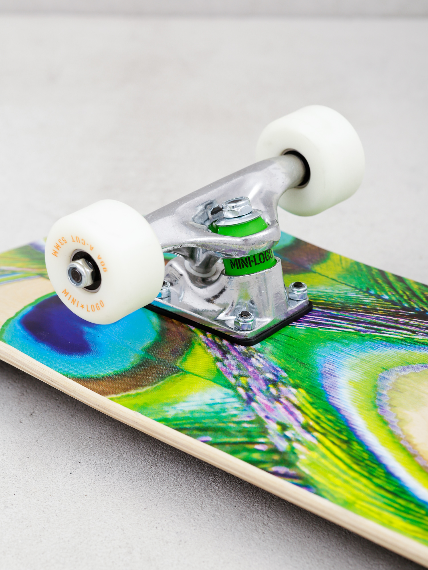 Deskorolka Minilogo Fin Fur & Feather 18 (peacock feather)