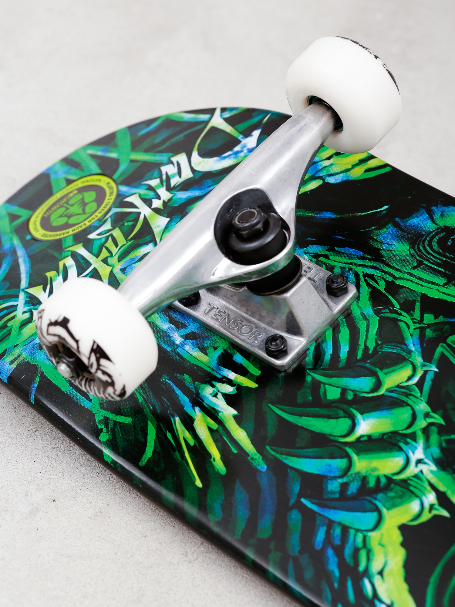 Deskorolka Darkstar Woods (green/blue)