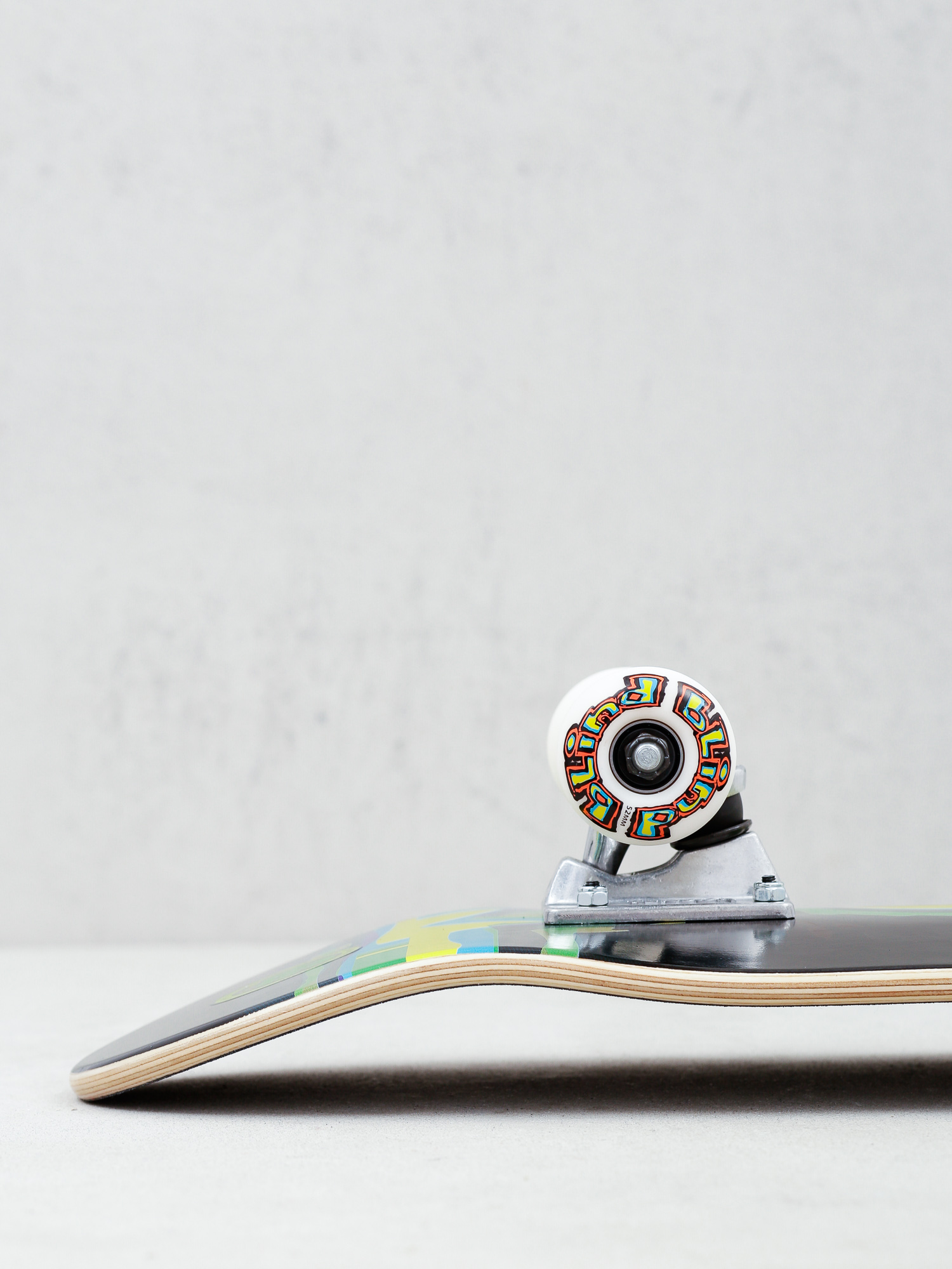 Deskorolka Blind Logo Glitch (green/yellow)