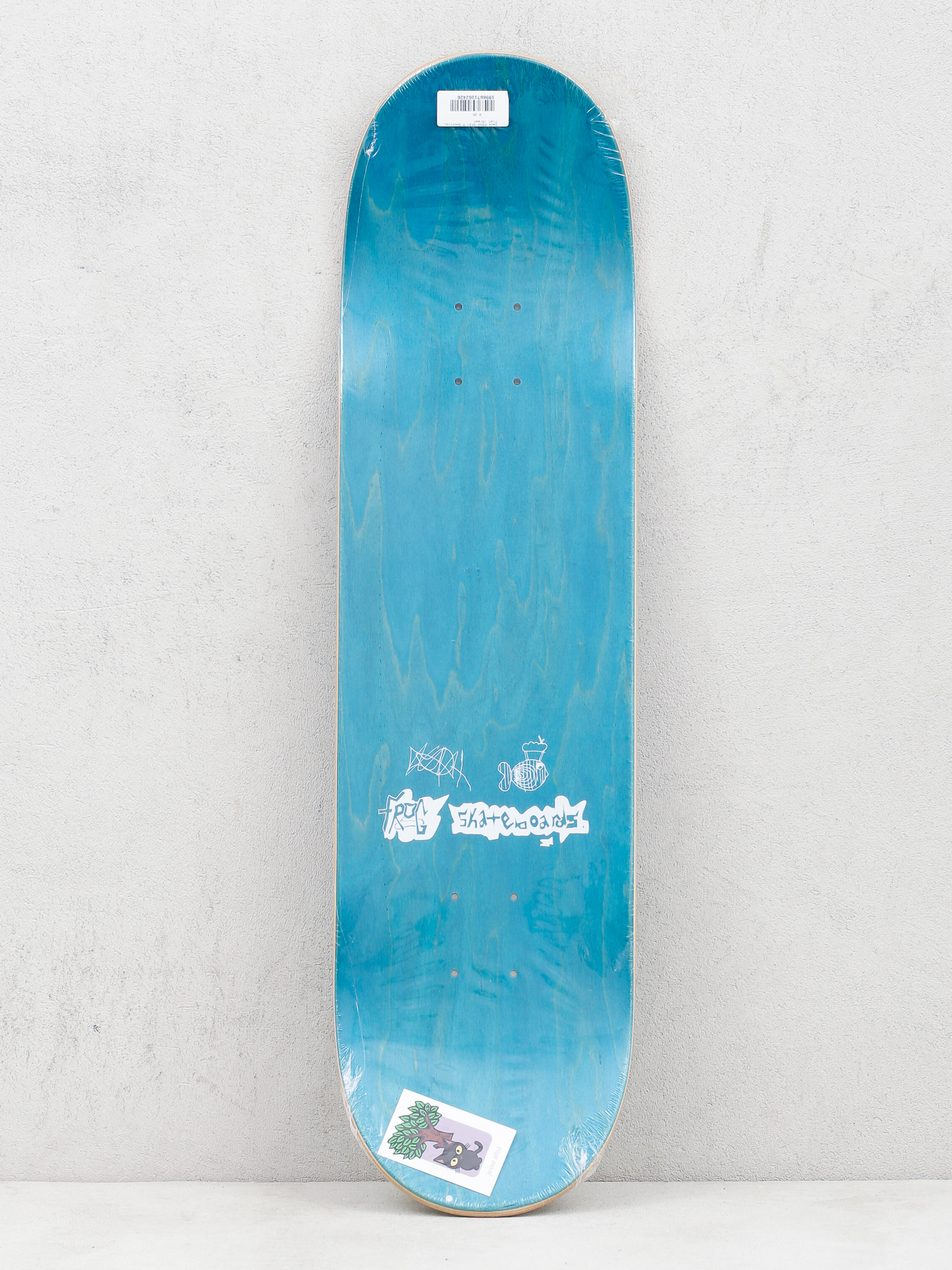 Deck Frog Skateboards Smoking Fish (green)