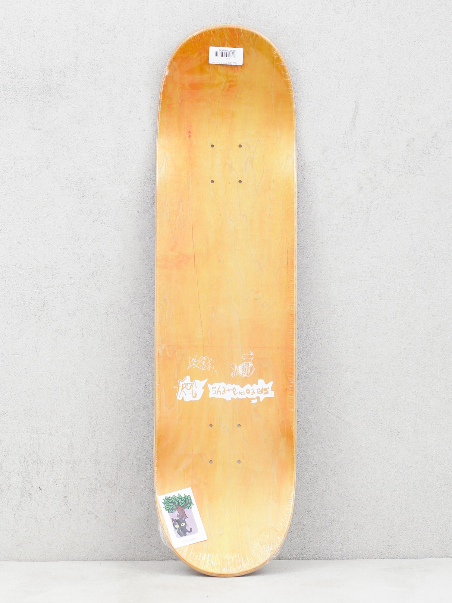 Deck Frog Skateboards Smoking Fish (brown)