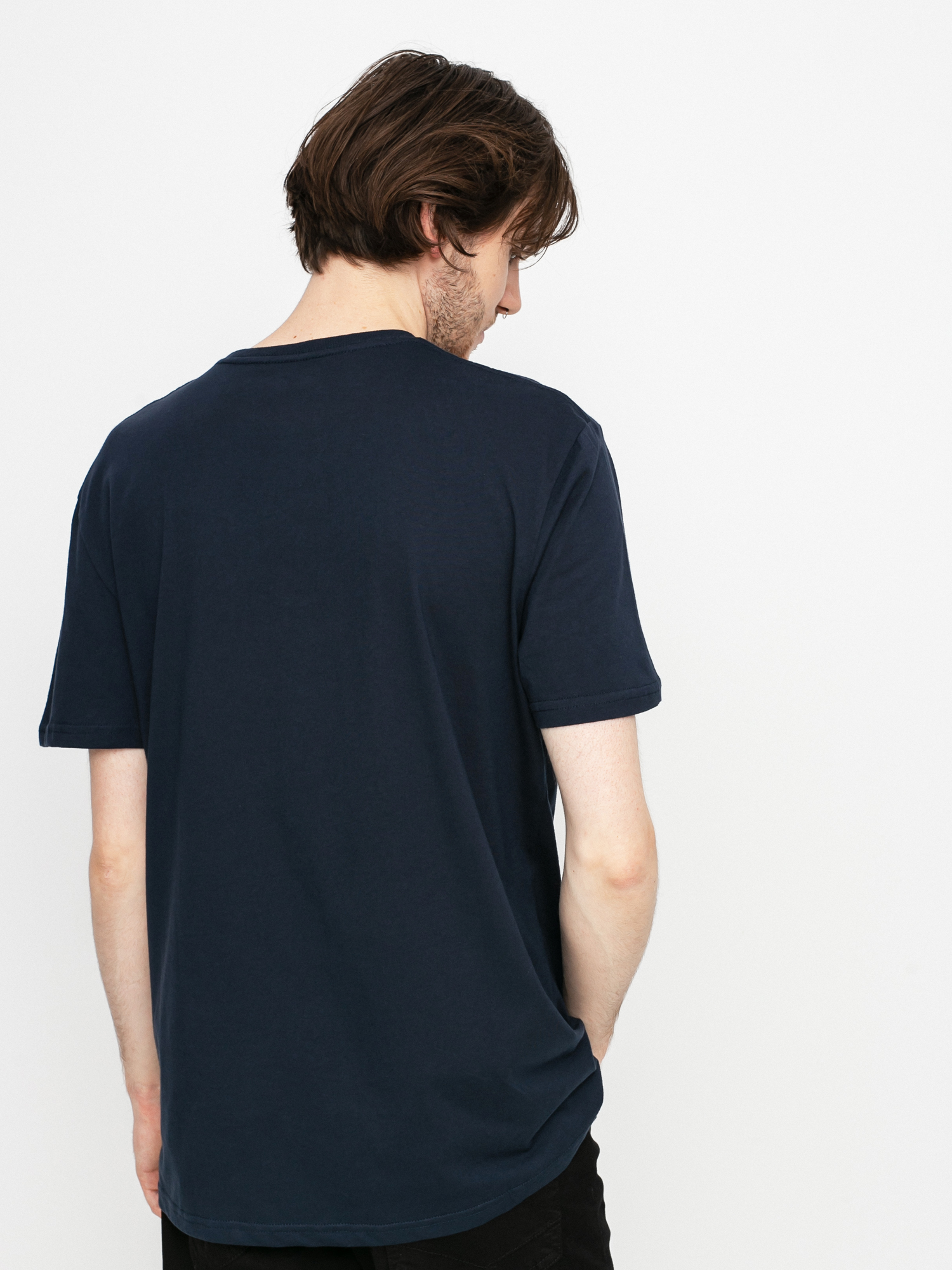 T-shirt Quiksilver Comp Logo (navy blazer)