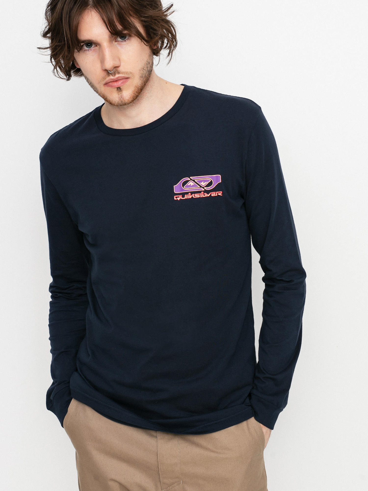 Longsleeve Quiksilver Return To The Moon (navy blazer)