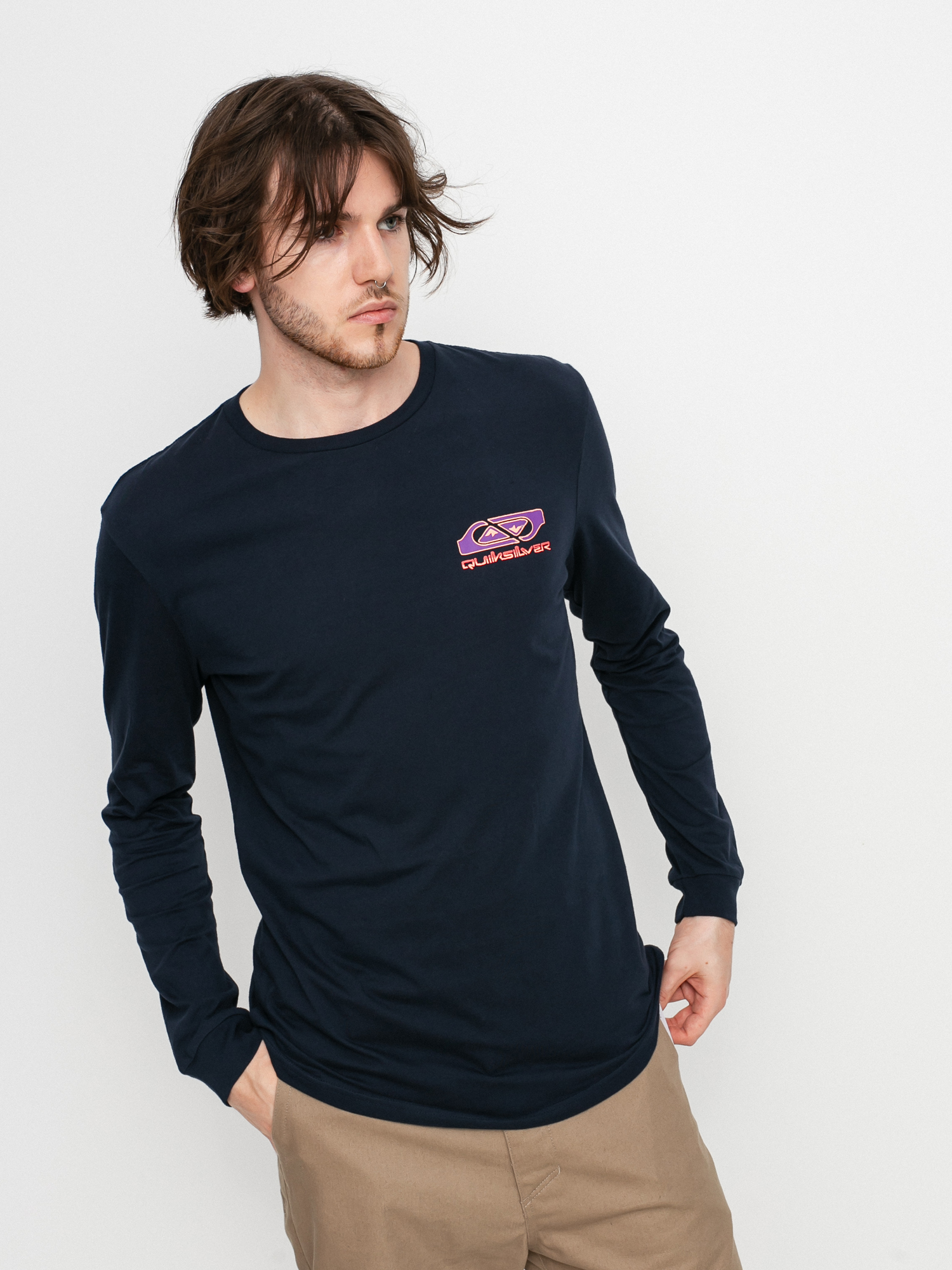 Longsleeve Quiksilver Return To The Moon (navy blazer)
