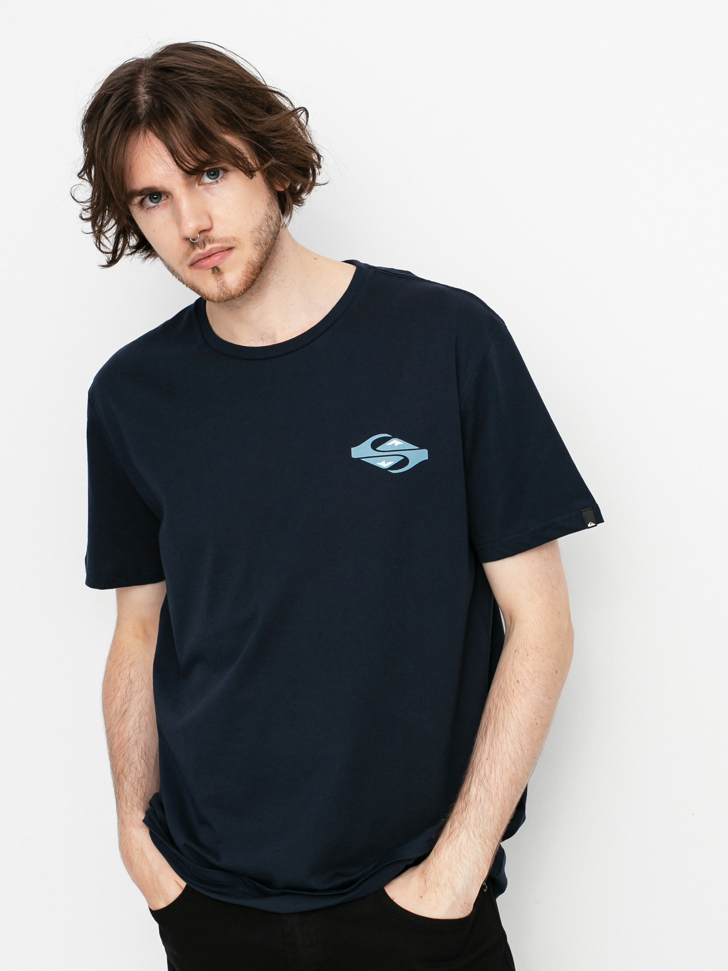 T-shirt Quiksilver Hypnotic Bliss (navy blazer)