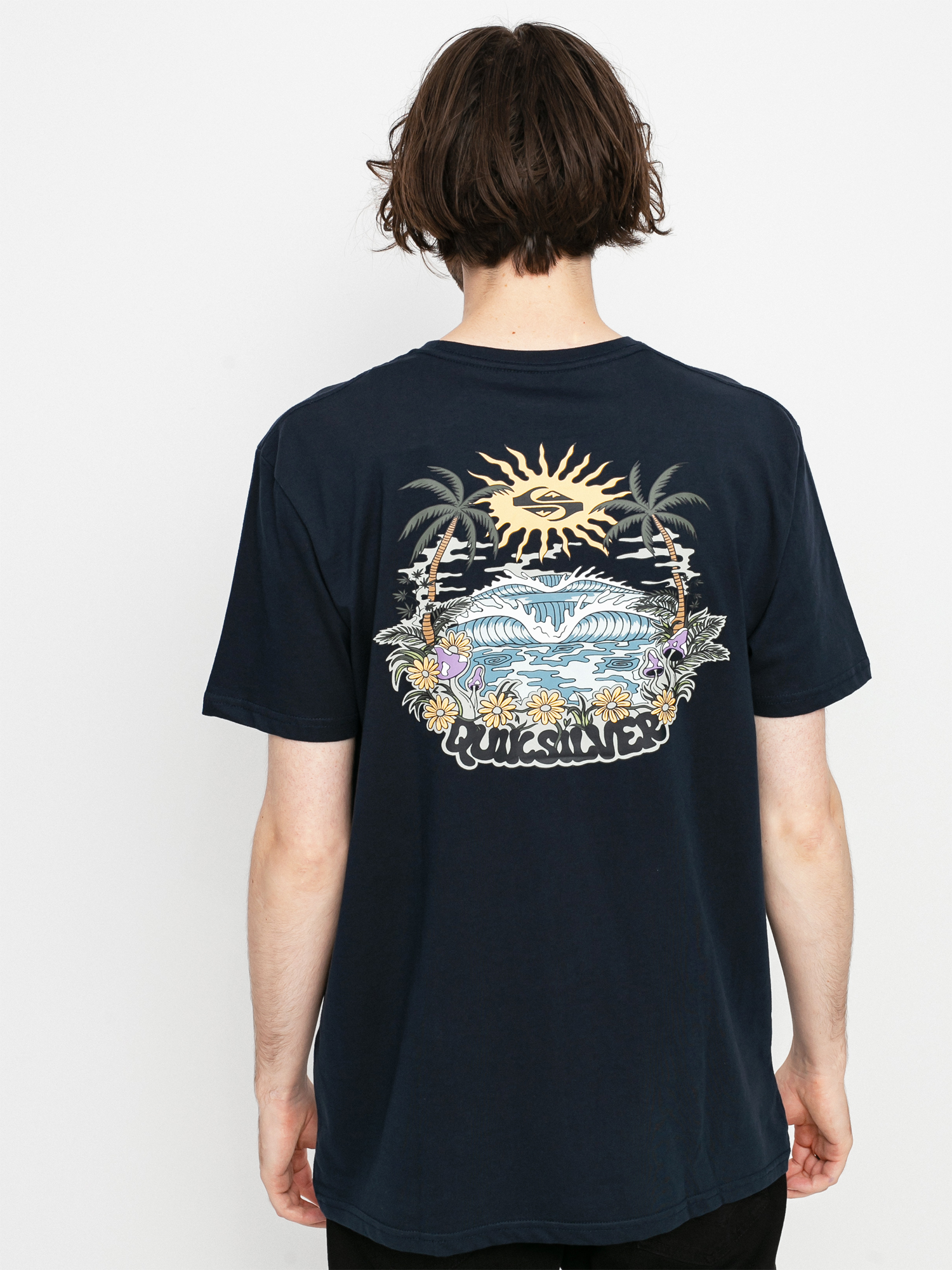 T-shirt Quiksilver Hypnotic Bliss (navy blazer)