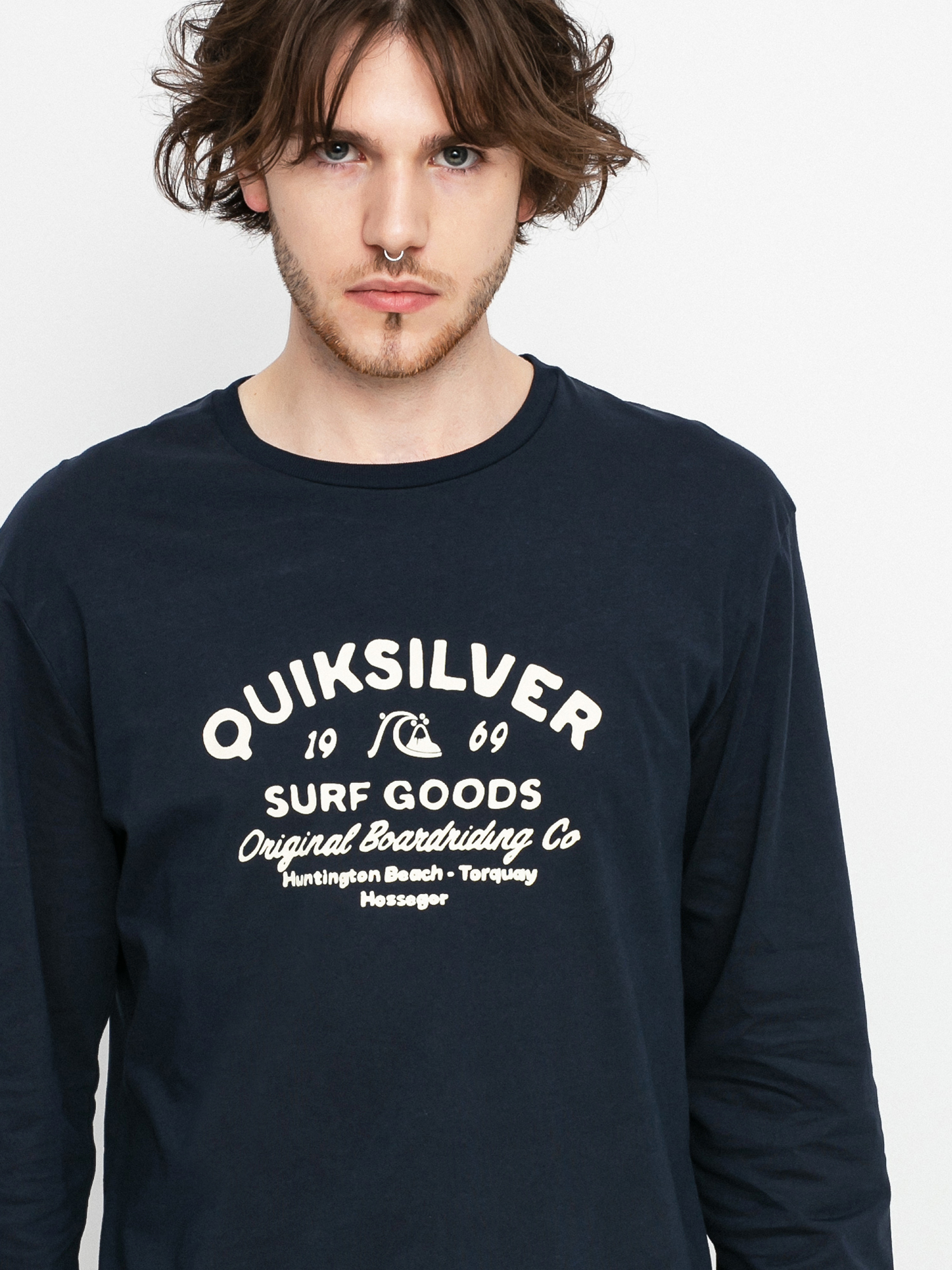 Longsleeve Quiksilver Closed Caption (navy blazer)