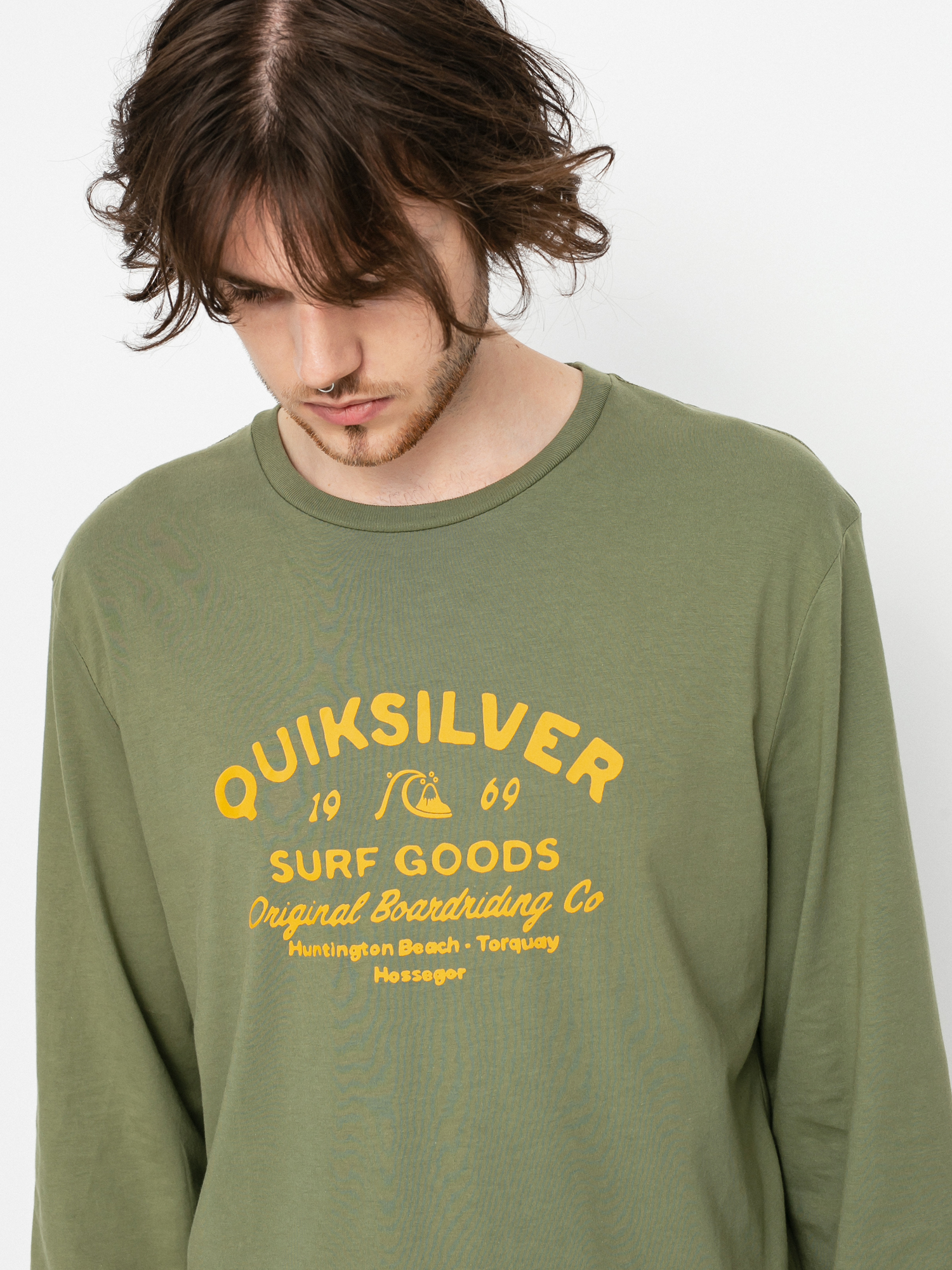 Longsleeve Quiksilver Closed Caption (four leaf clover)