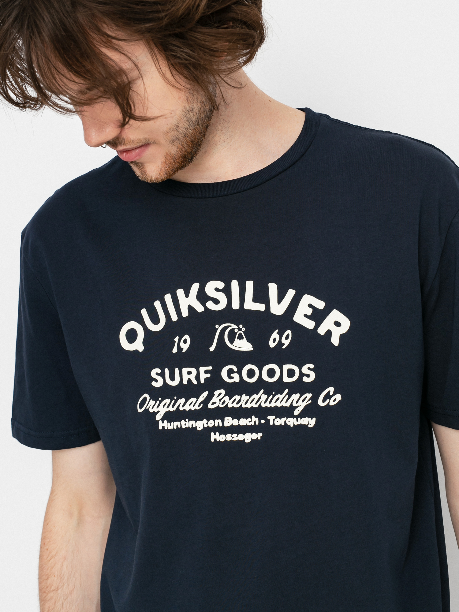 T-shirt Quiksilver Closed Caption (navy blazer)