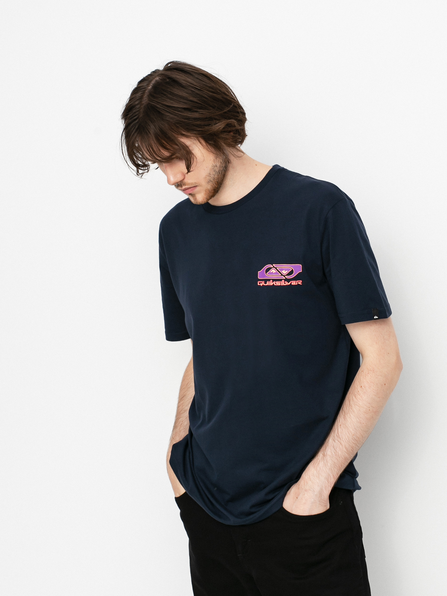 T-shirt Quiksilver Return To The Moon (navy blazer)
