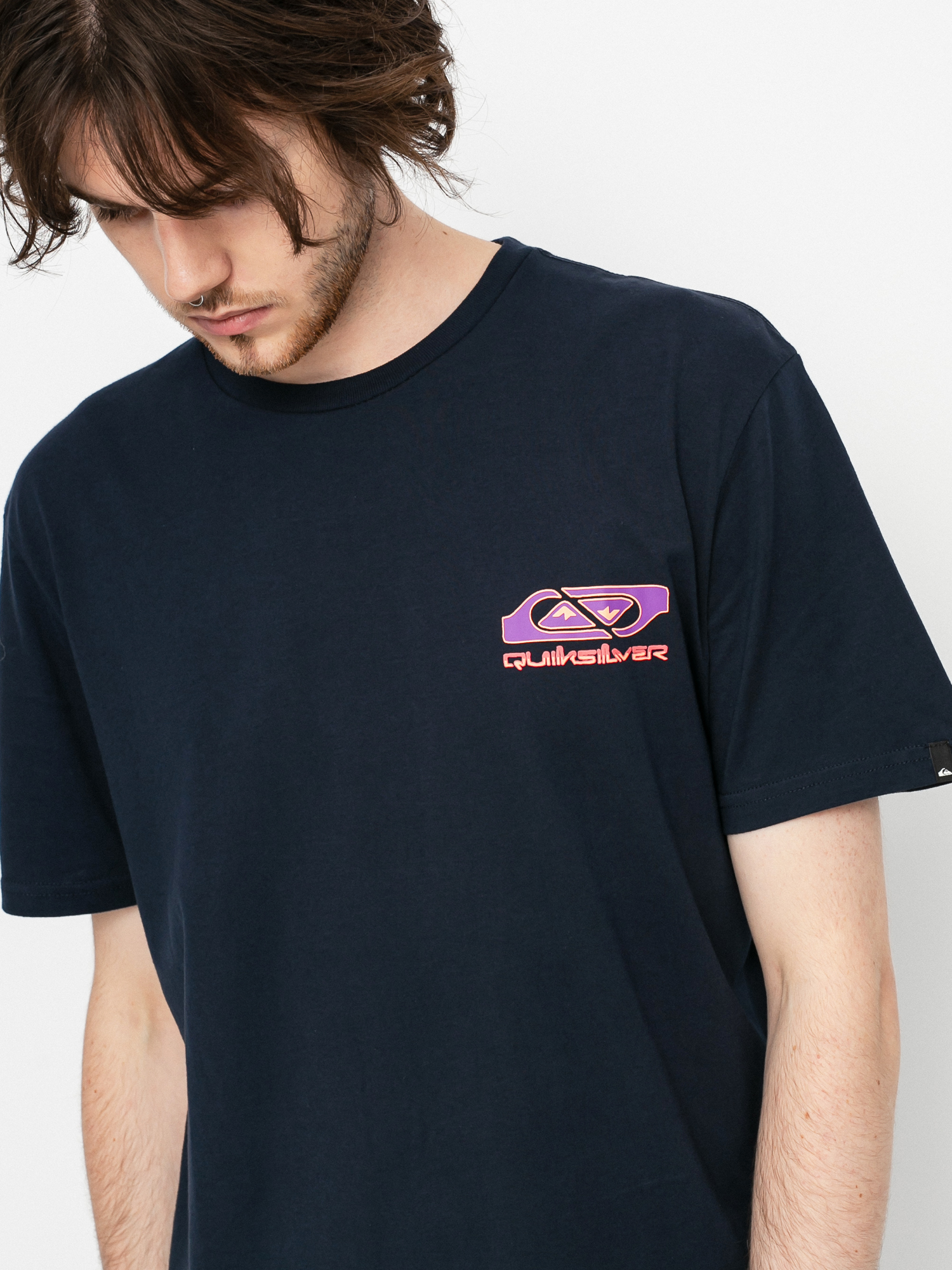 T-shirt Quiksilver Return To The Moon (navy blazer)