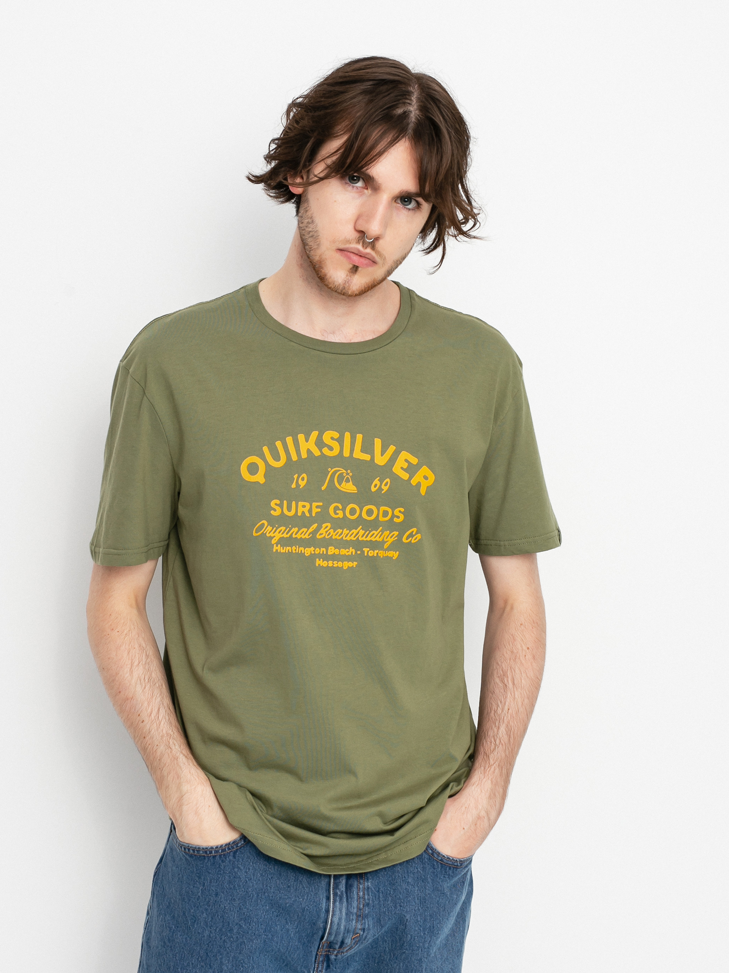 T-shirt Quiksilver Closed Caption (four leaf clover)