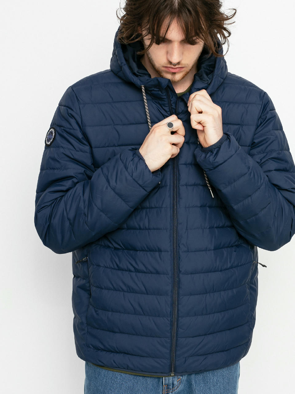 Kurtka Quiksilver Scaly Hood (navy blazer)