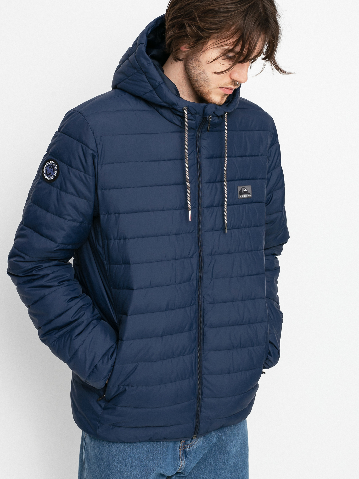 Kurtka Quiksilver Scaly Hood (navy blazer)