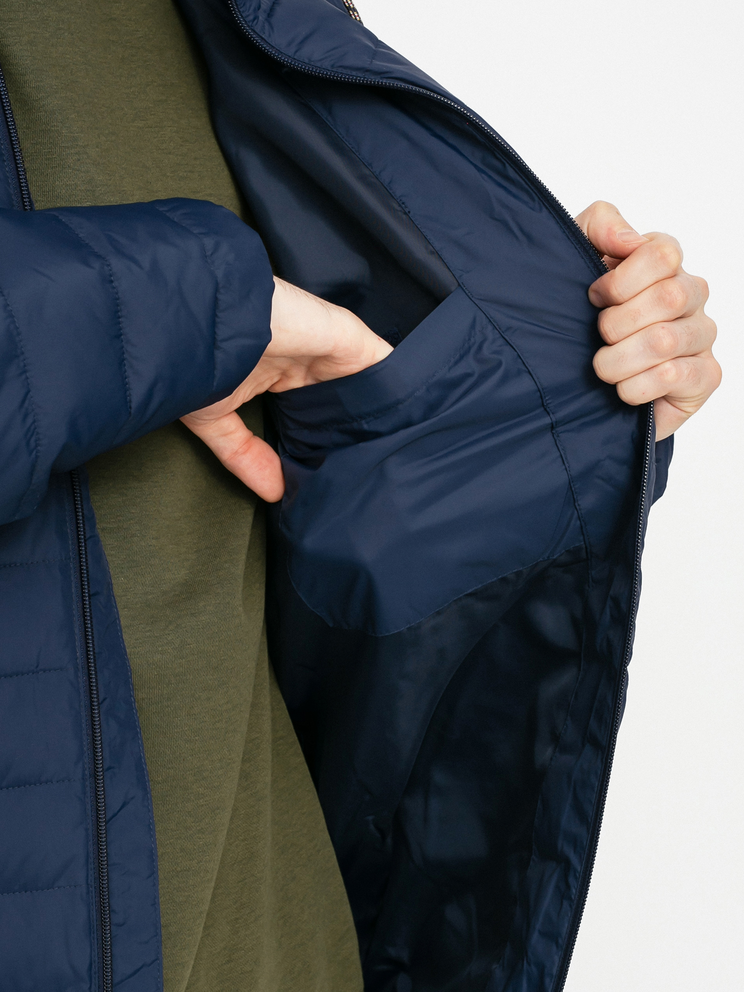 Kurtka Quiksilver Scaly Hood (navy blazer)