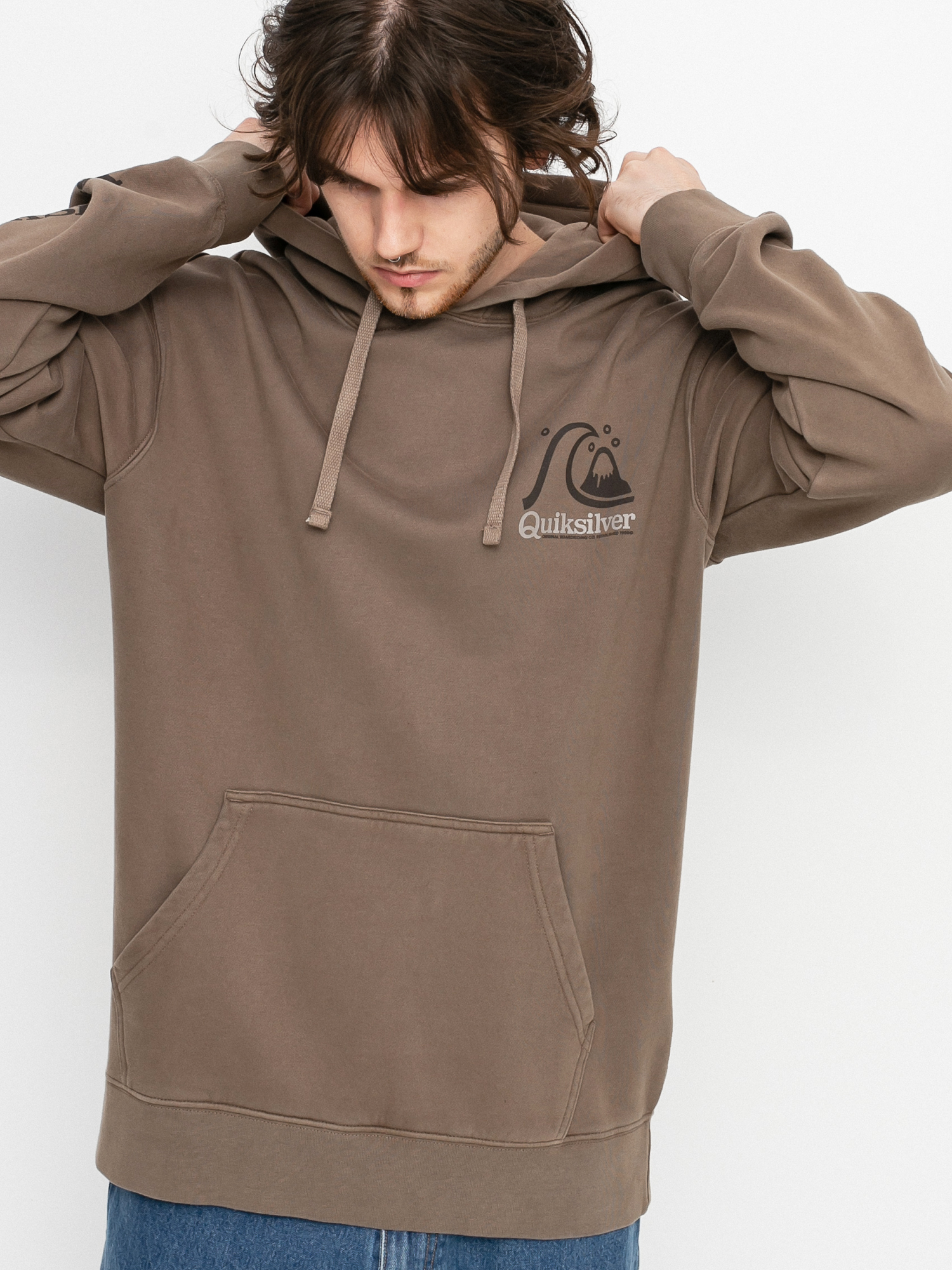 Bluza z kapturem Quiksilver Sweet As Slab HD (fallen rock)