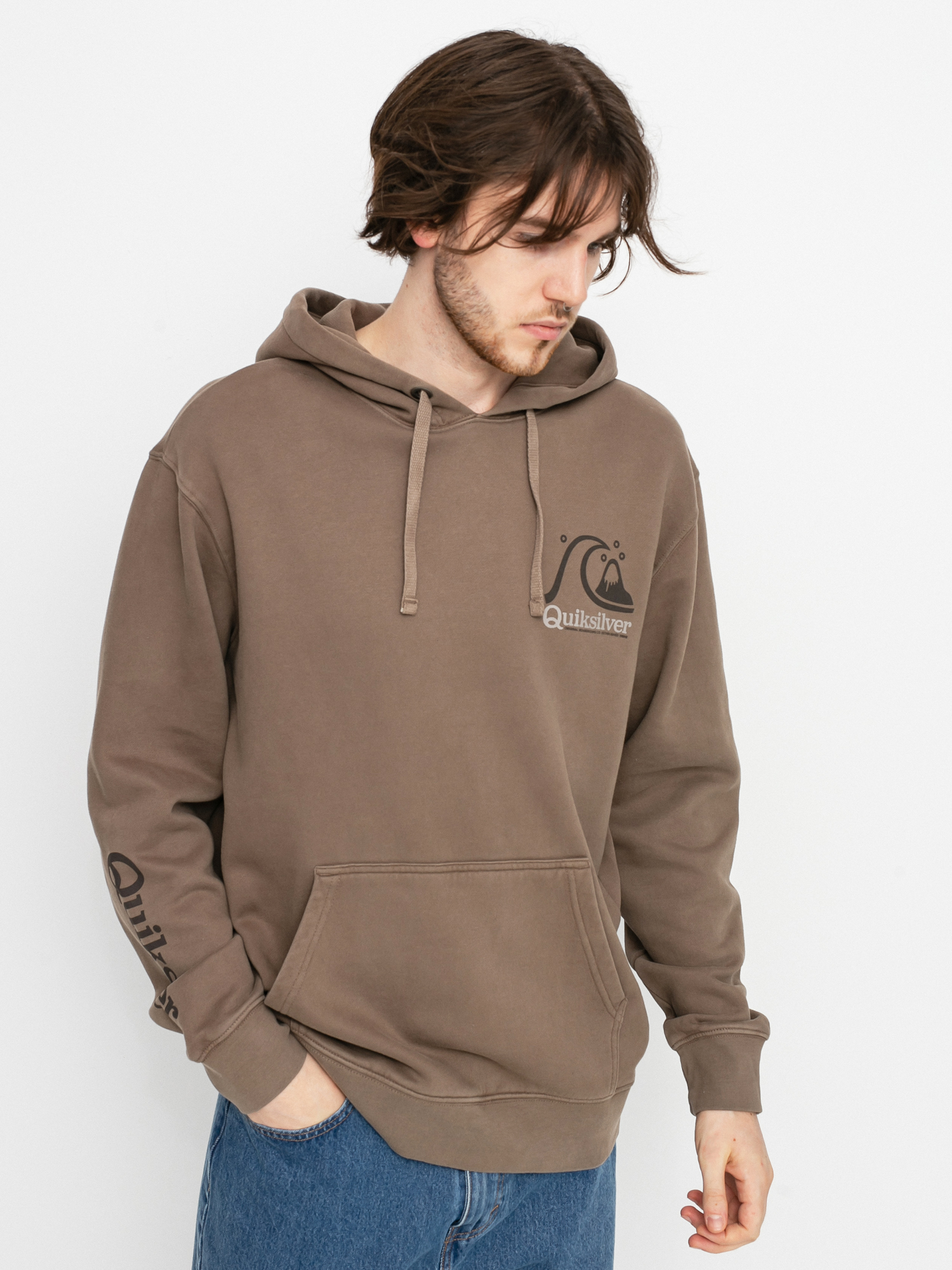 Bluza z kapturem Quiksilver Sweet As Slab HD (fallen rock)