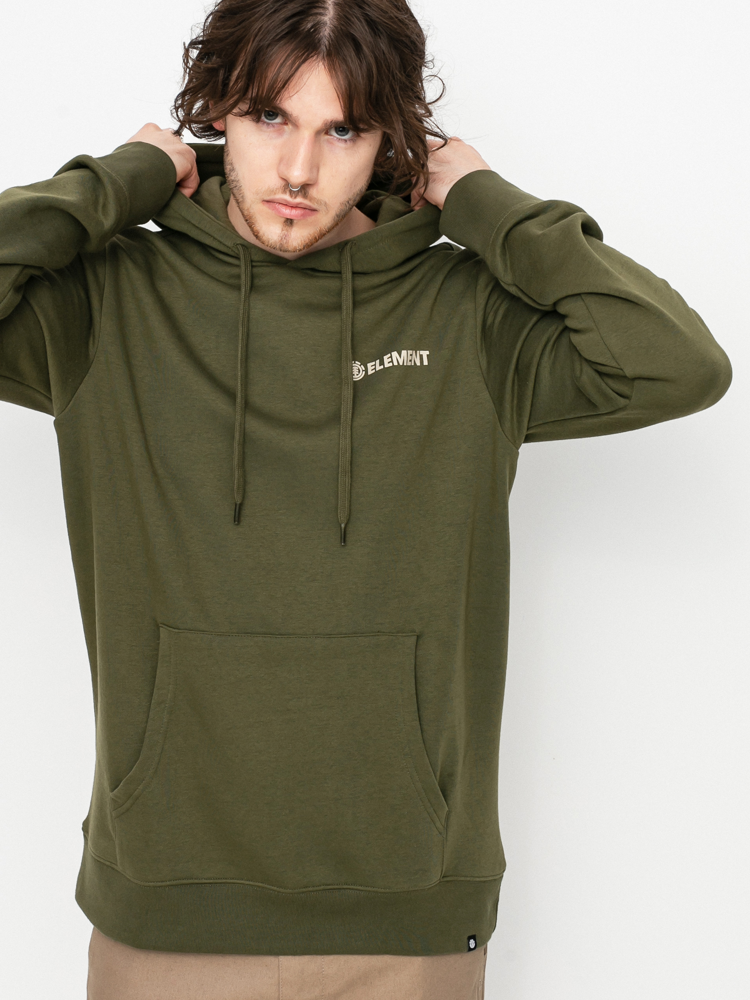 Bluza z kapturem Element Blazin Chest HD (army)