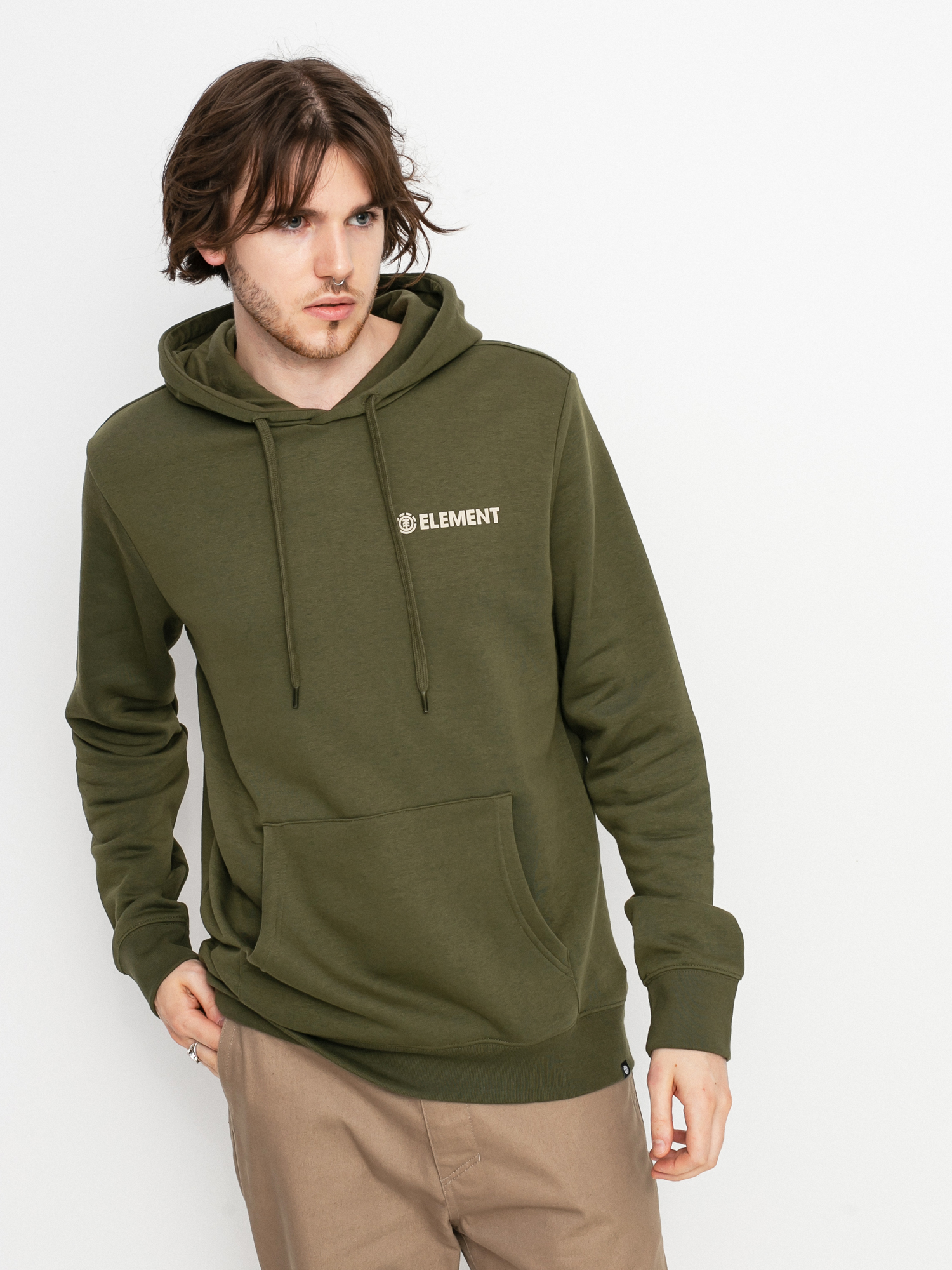 Bluza z kapturem Element Blazin Chest HD (army)