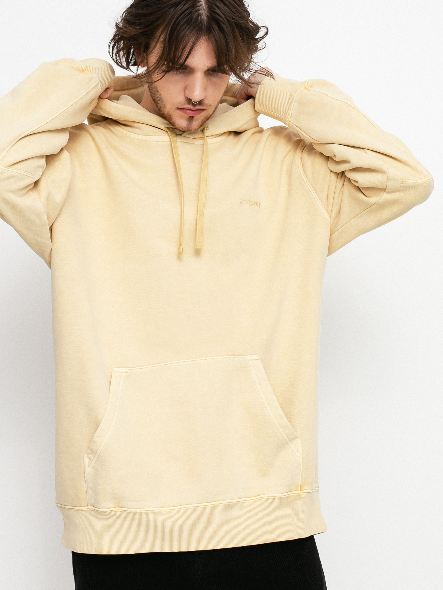 Bluza z kapturem Carhartt WIP Ashfield HD (dusty h brown)