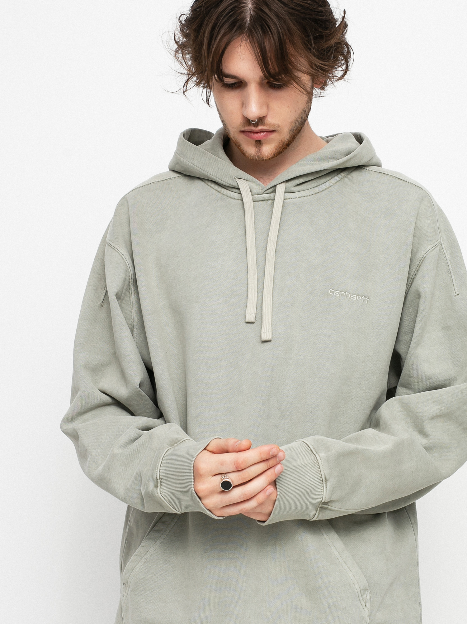 Bluza z kapturem Carhartt WIP Ashfield HD (hammer)