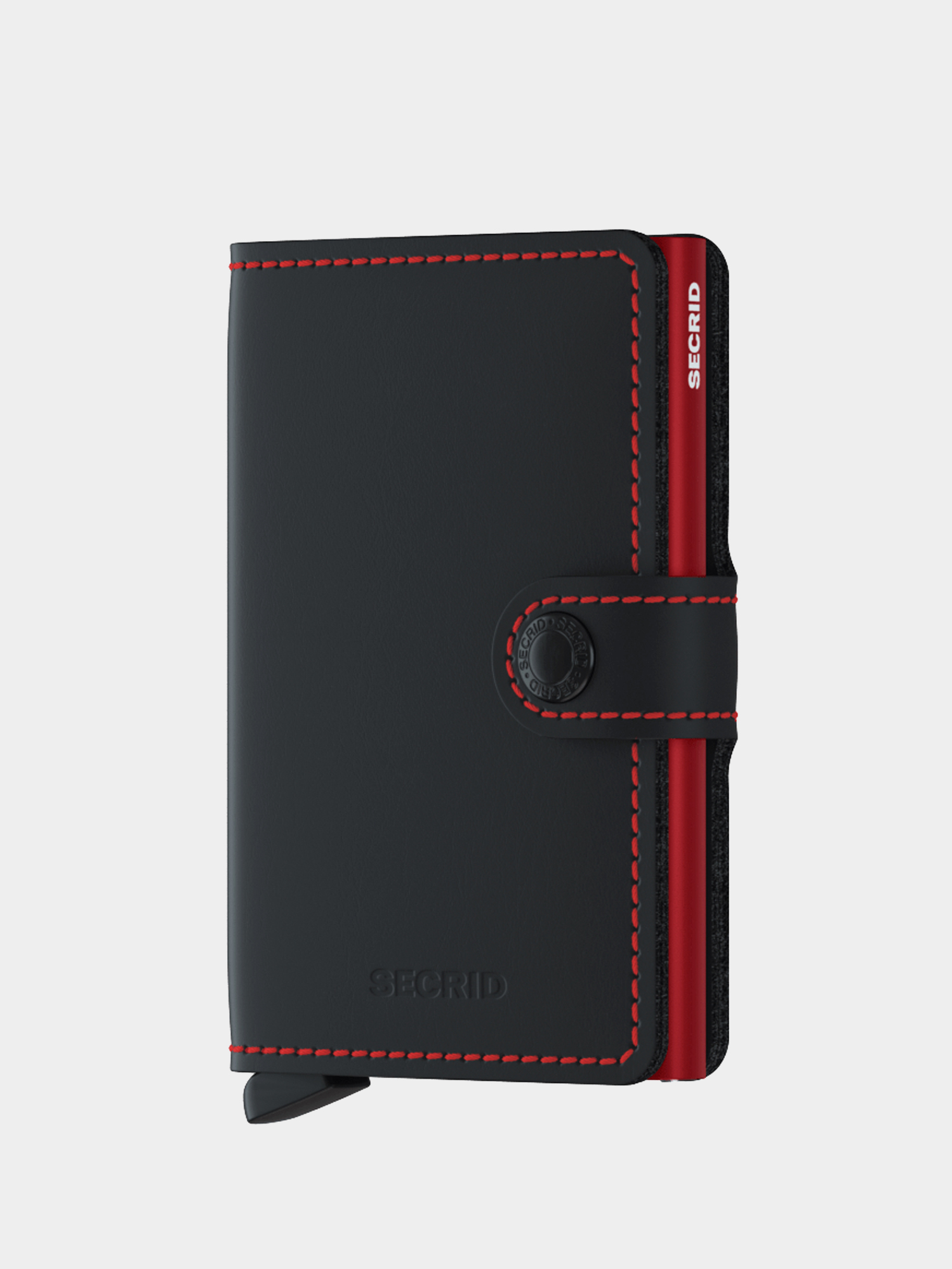 Portfel Secrid Miniwallet (matte black & red)