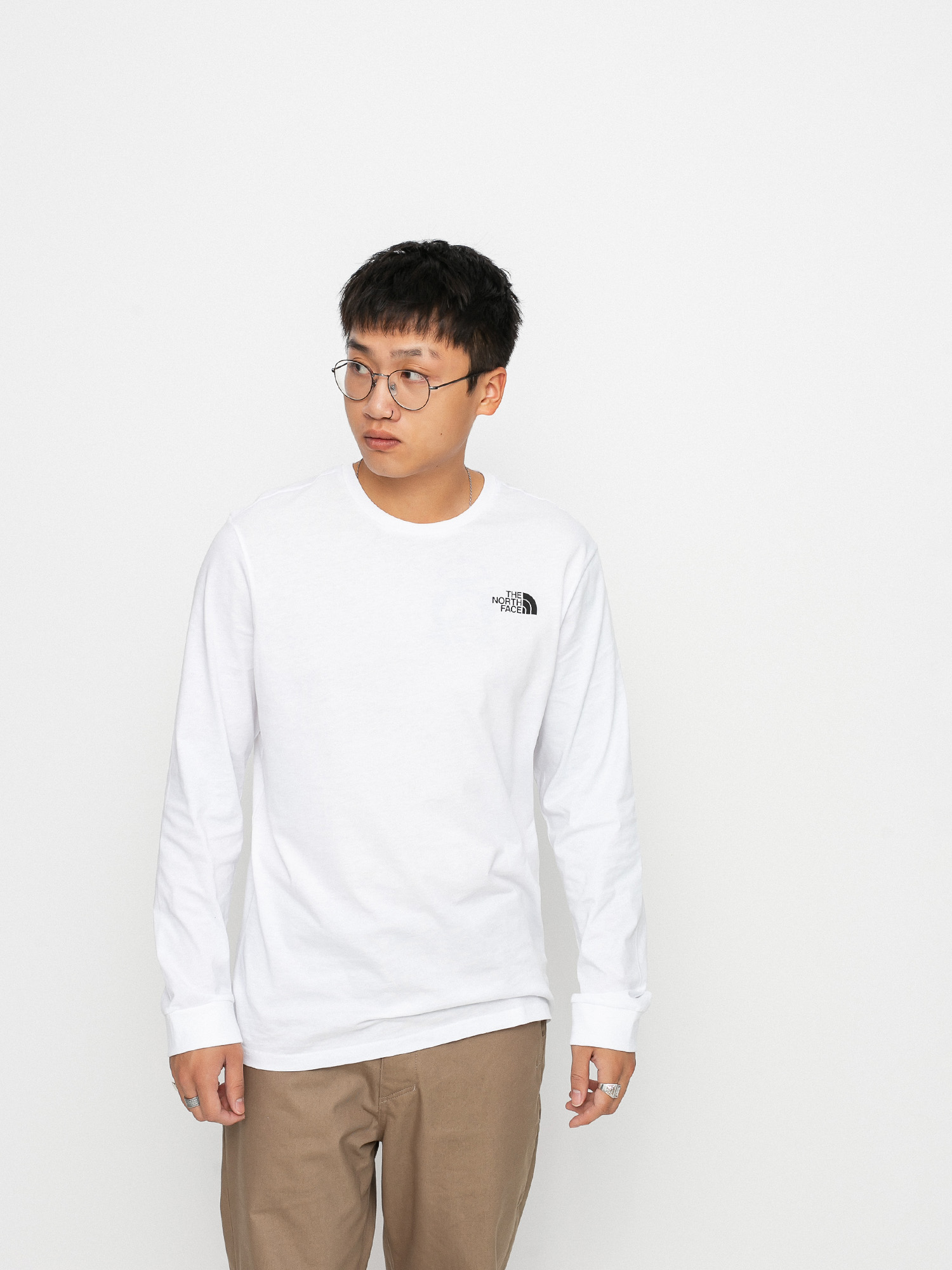 Longsleeve The North Face Simple Dome (tnf white)