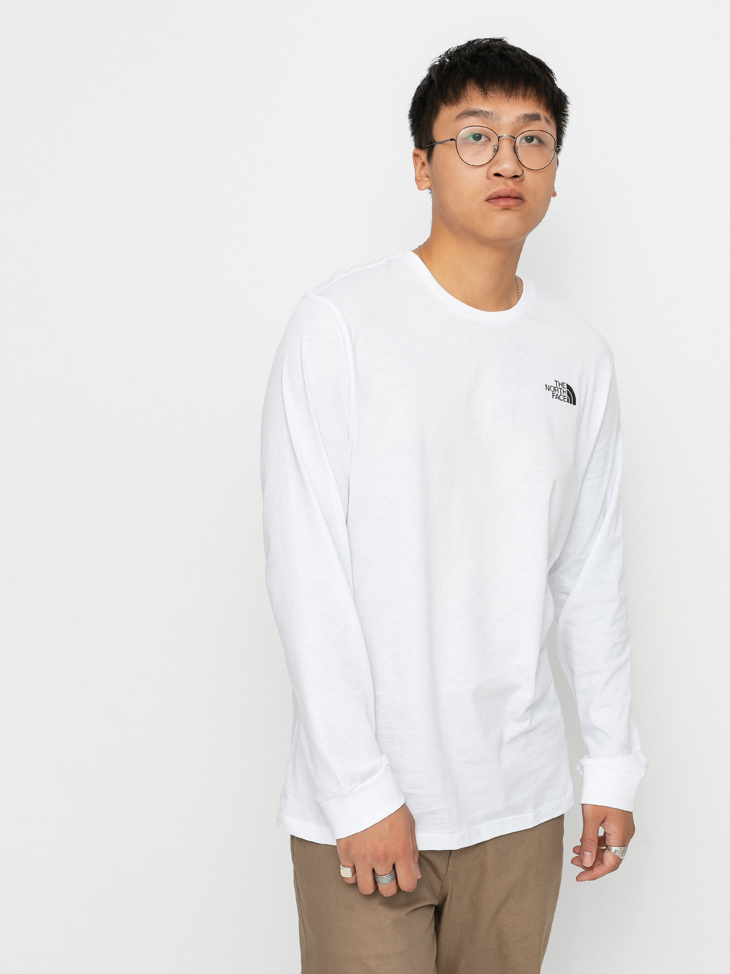 Longsleeve The North Face Simple Dome (tnf white)