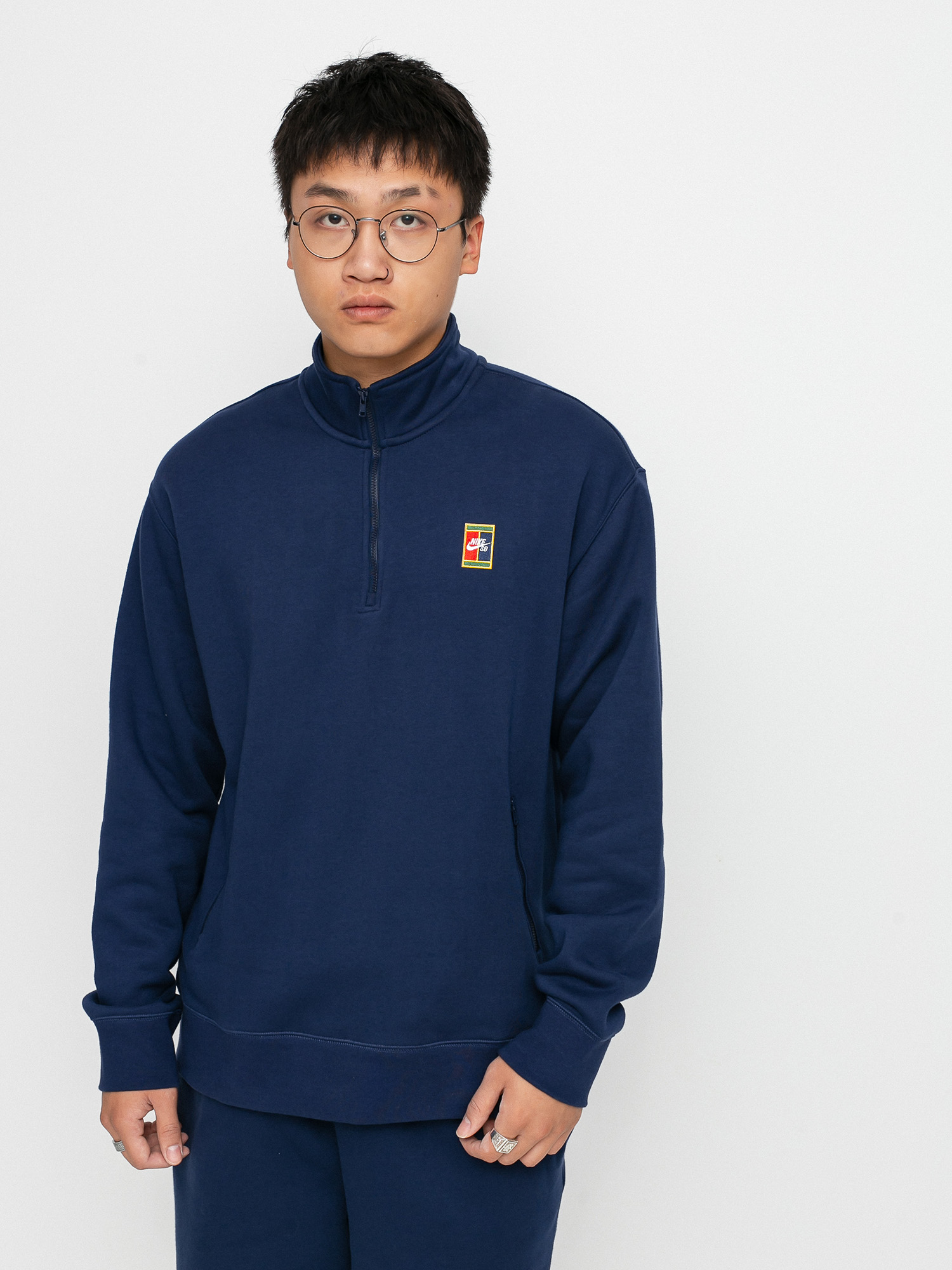 Bluza Nike SB GFX HZ (midnight navy/midnight navy)