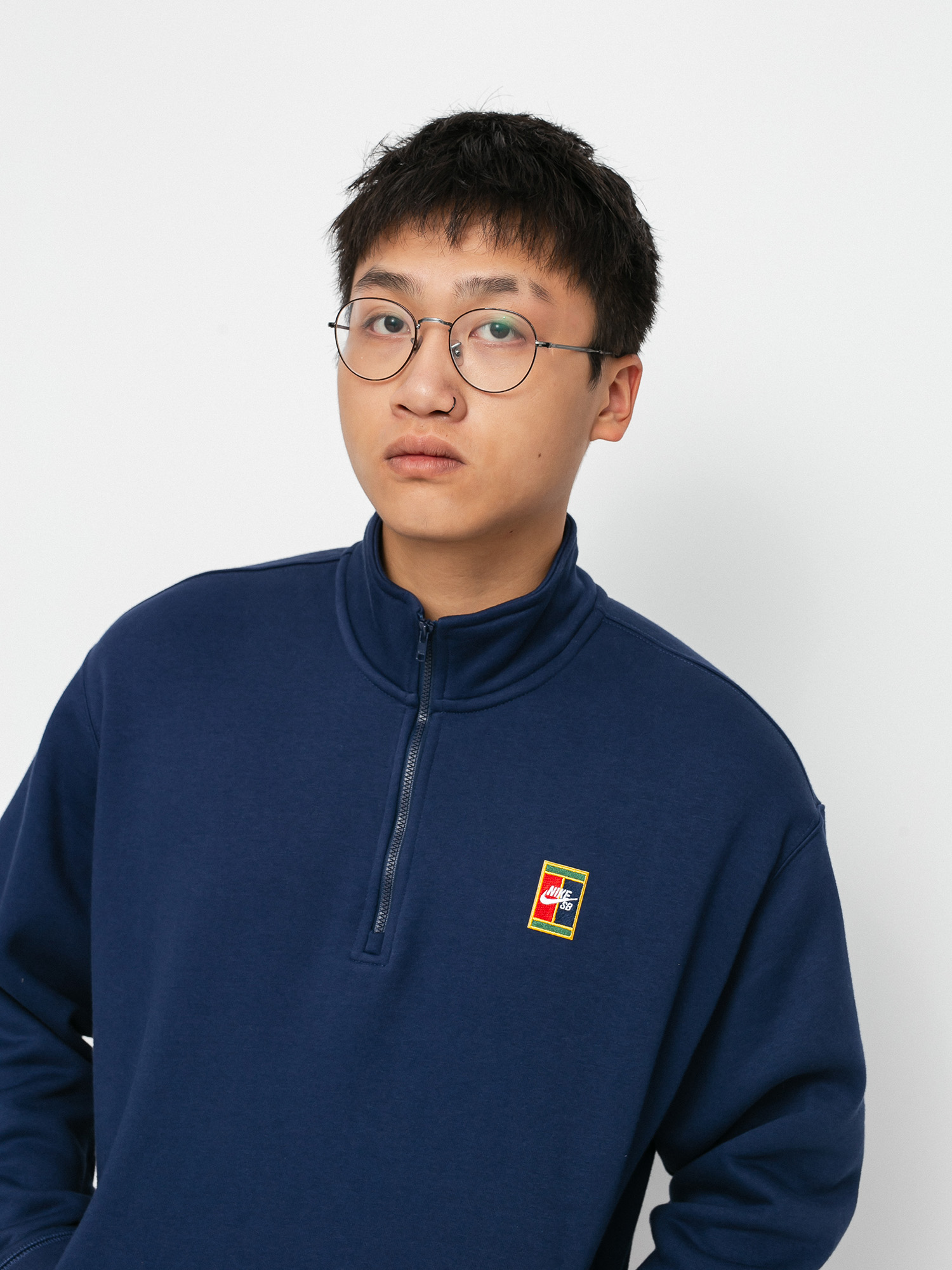 Bluza Nike SB GFX HZ (midnight navy/midnight navy)