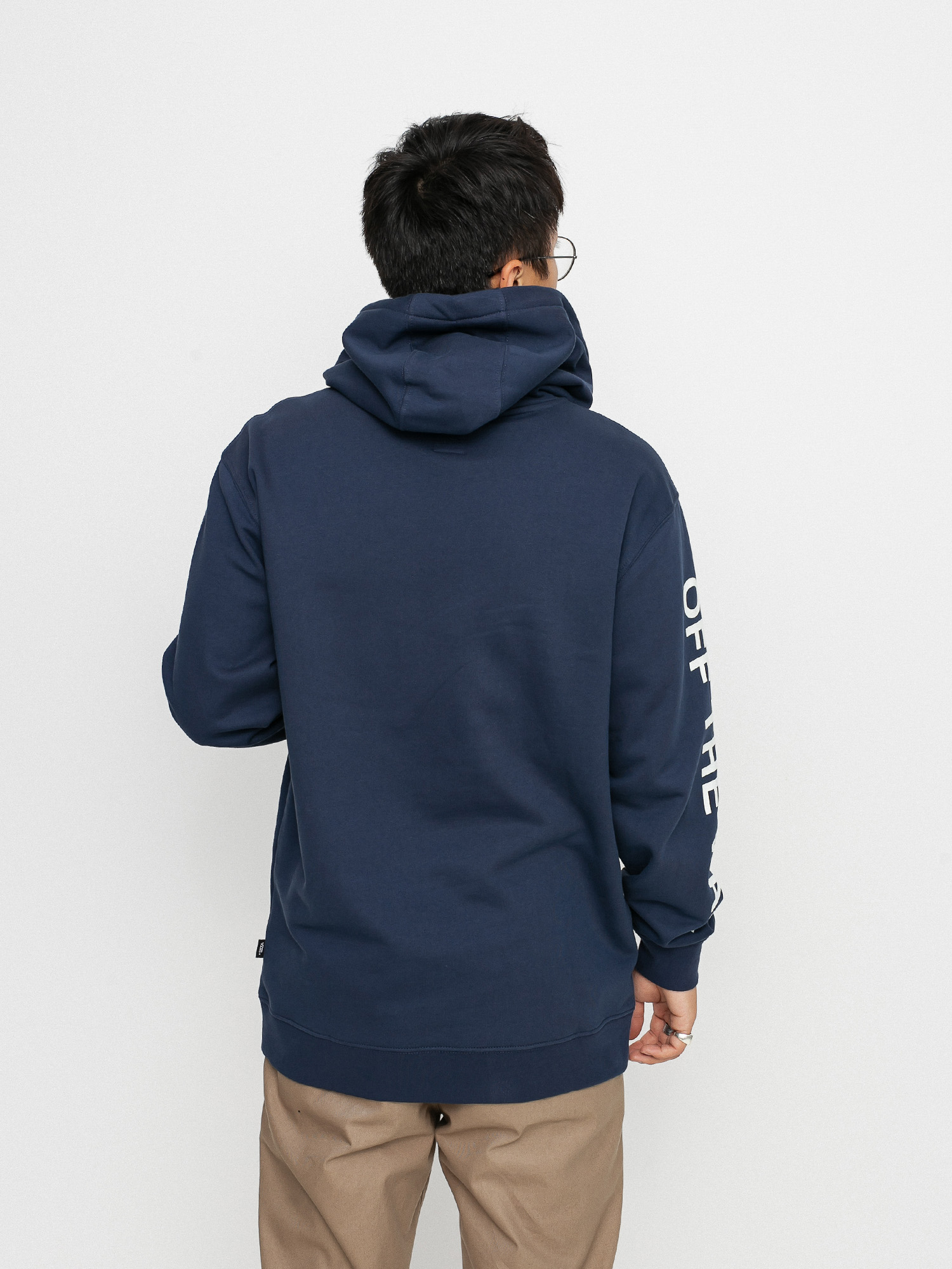 Bluza z kapturem Vans Sequence II HD (dress blues)
