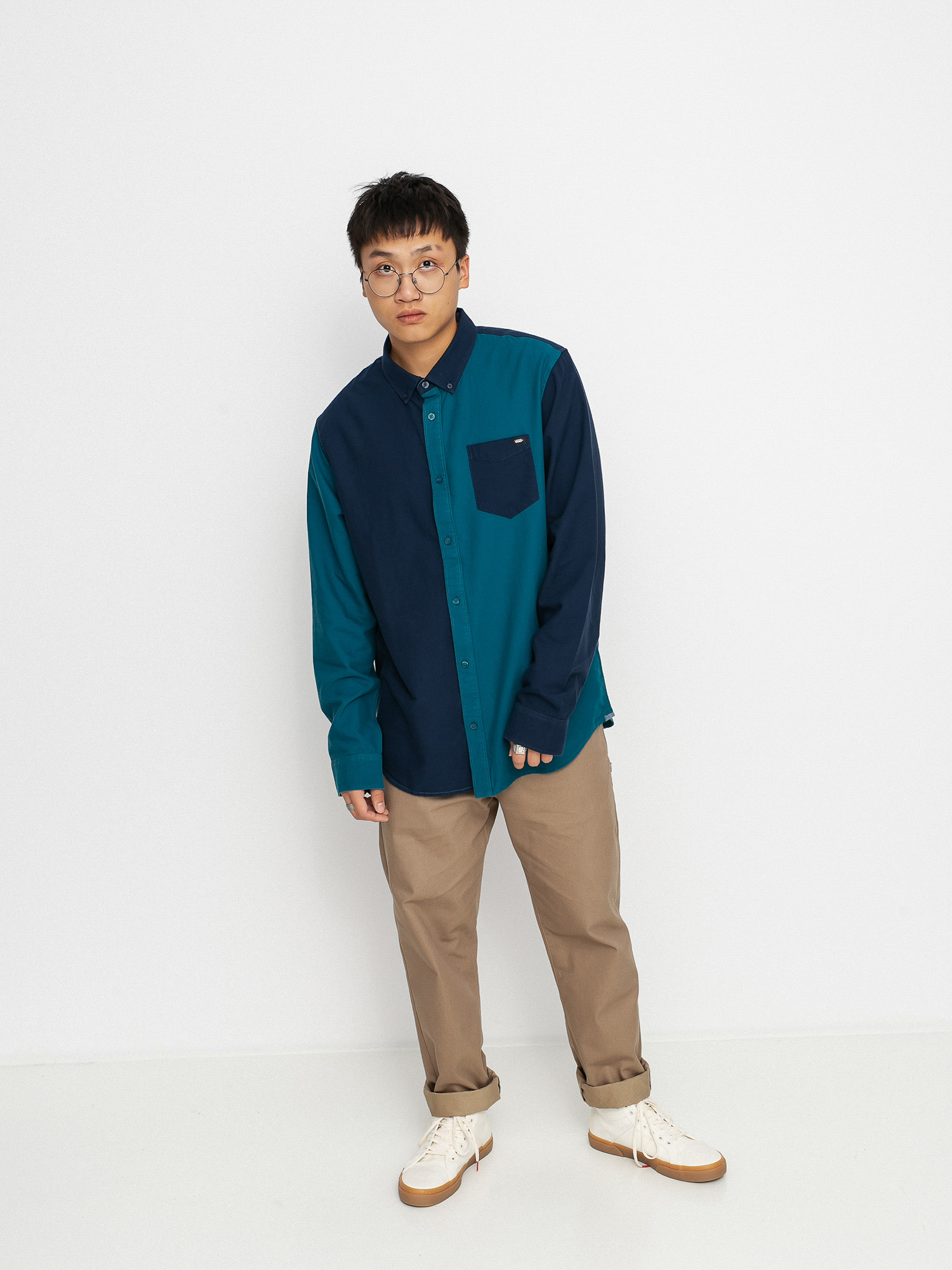 Koszula Vans Houser (dress blues/blue coral)
