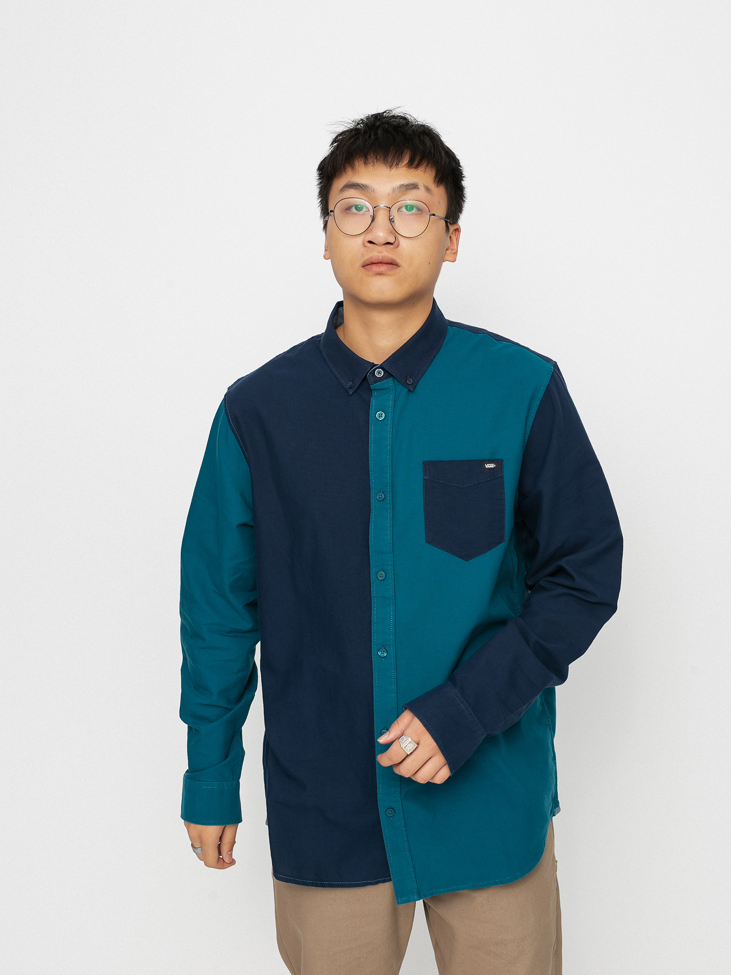 Koszula Vans Houser (dress blues/blue coral)