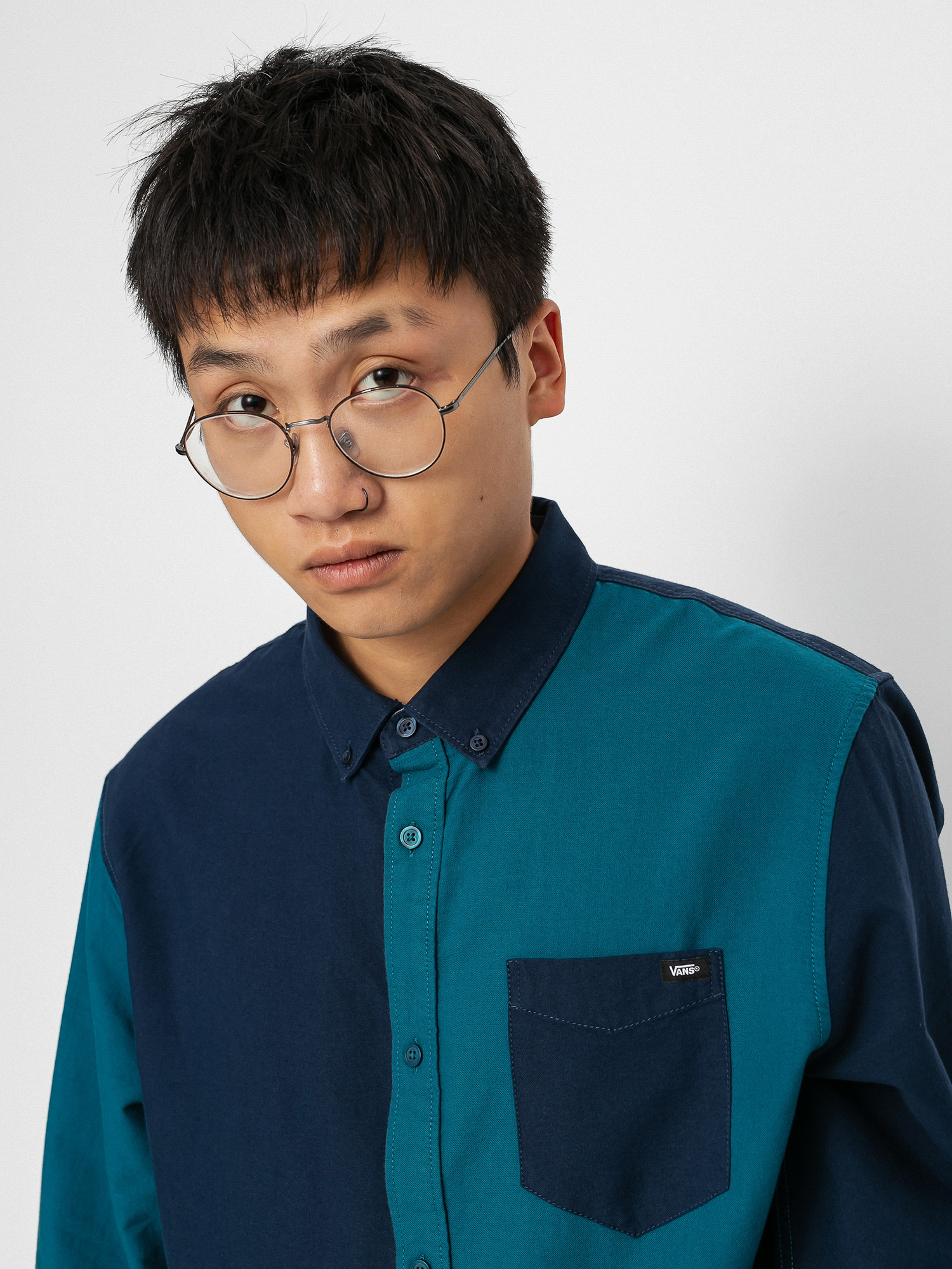Koszula Vans Houser (dress blues/blue coral)