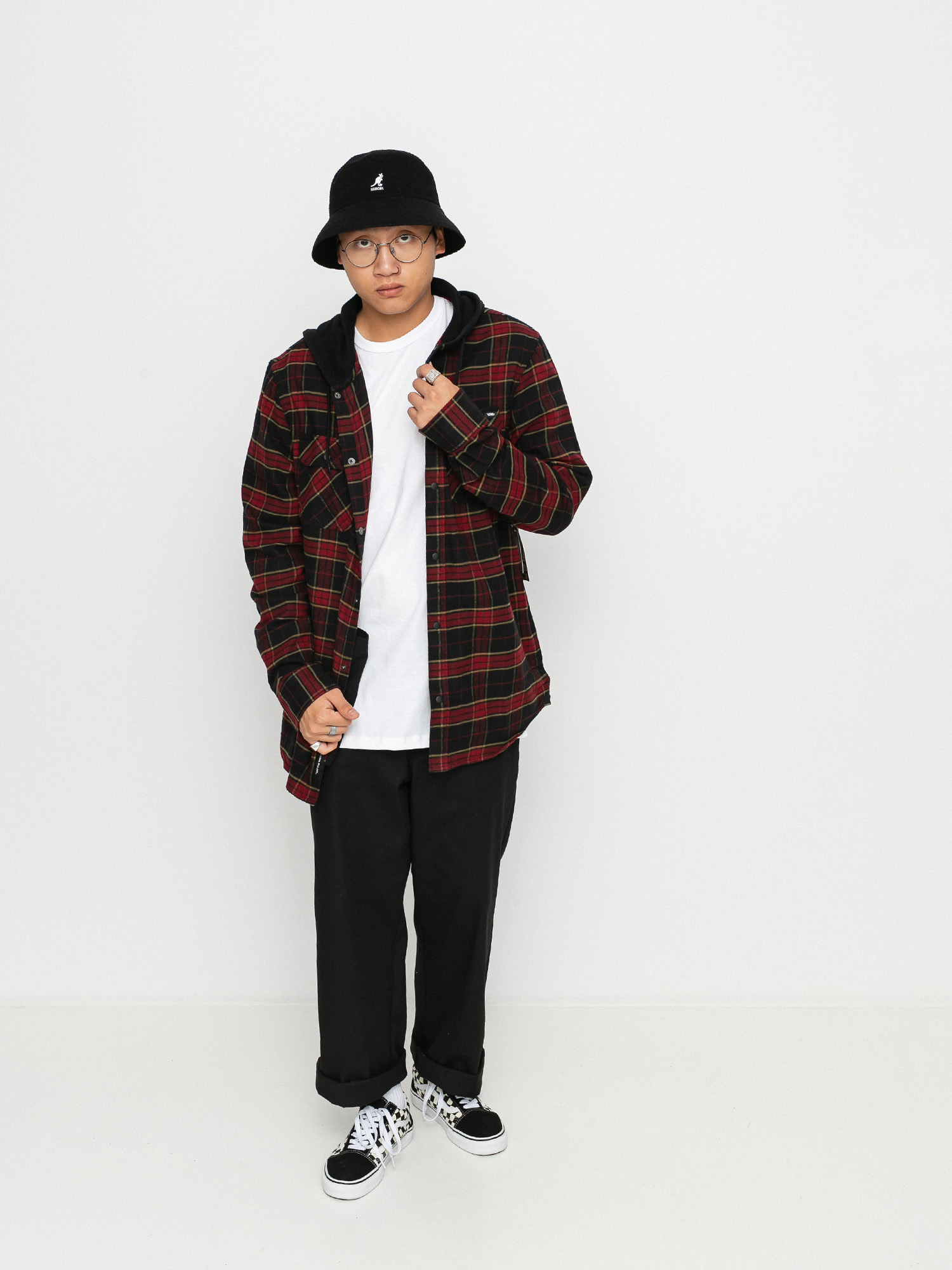 Koszula Vans Parkway II (pomegranate/black)