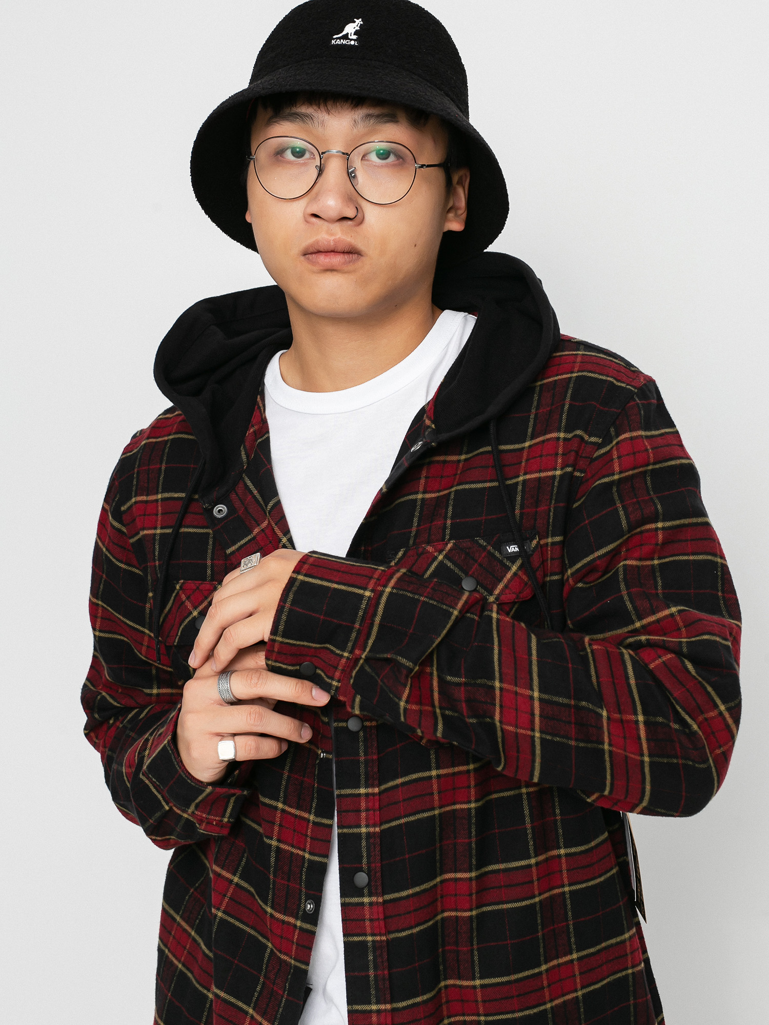 Koszula Vans Parkway II (pomegranate/black)
