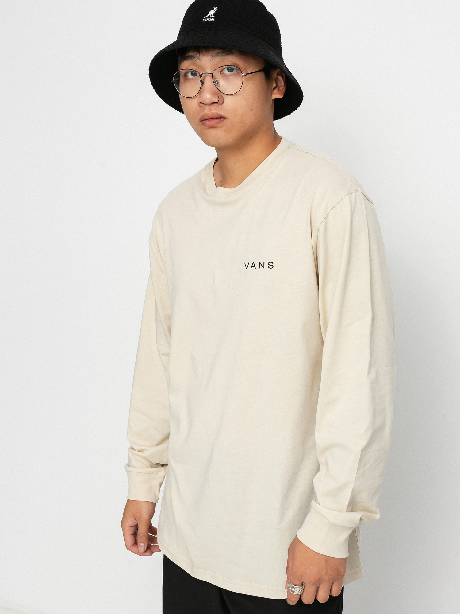 Longsleeve Vans Snapshots (oatmeal)