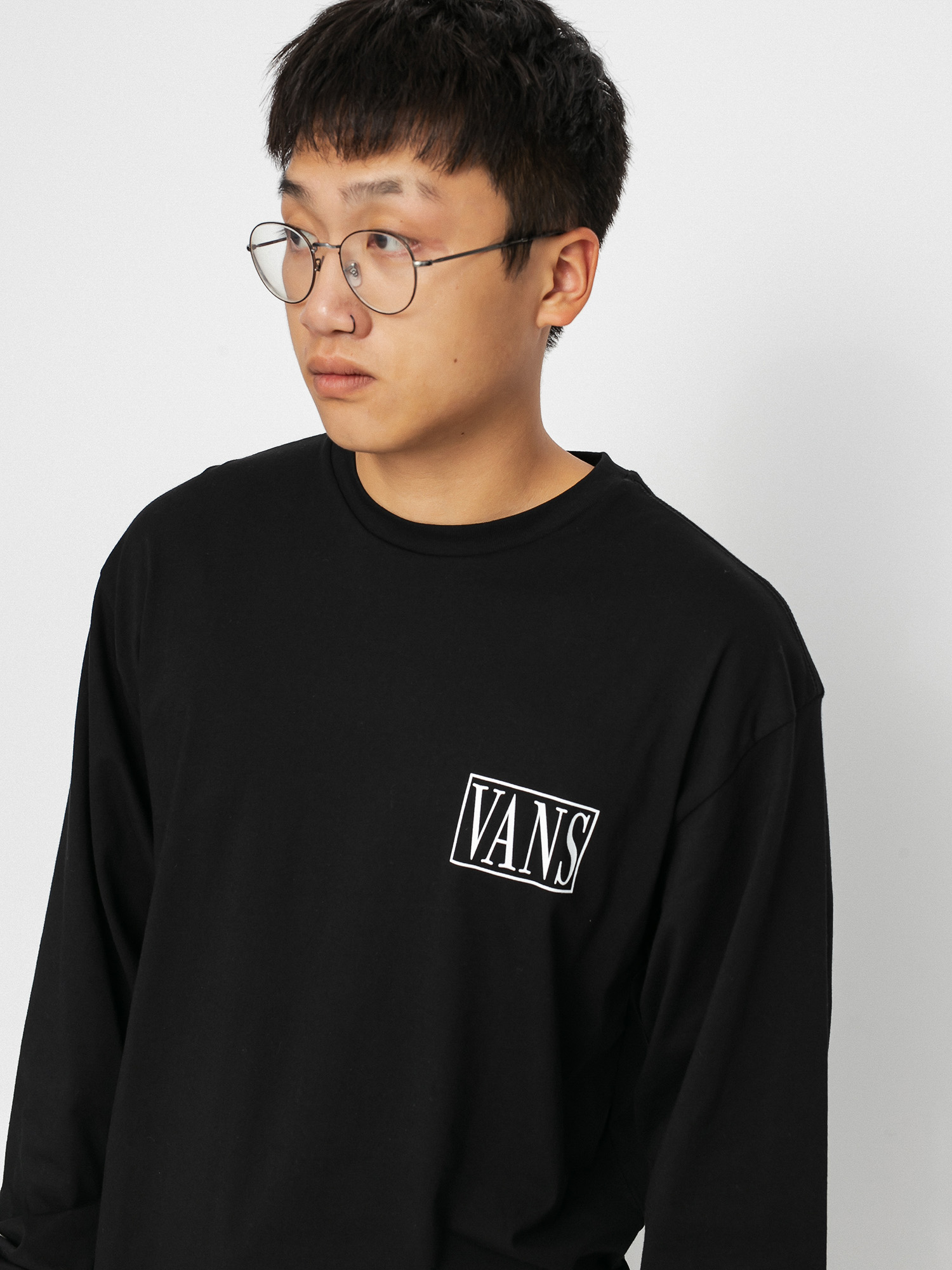 Longsleeve Vans Rose Box (black)
